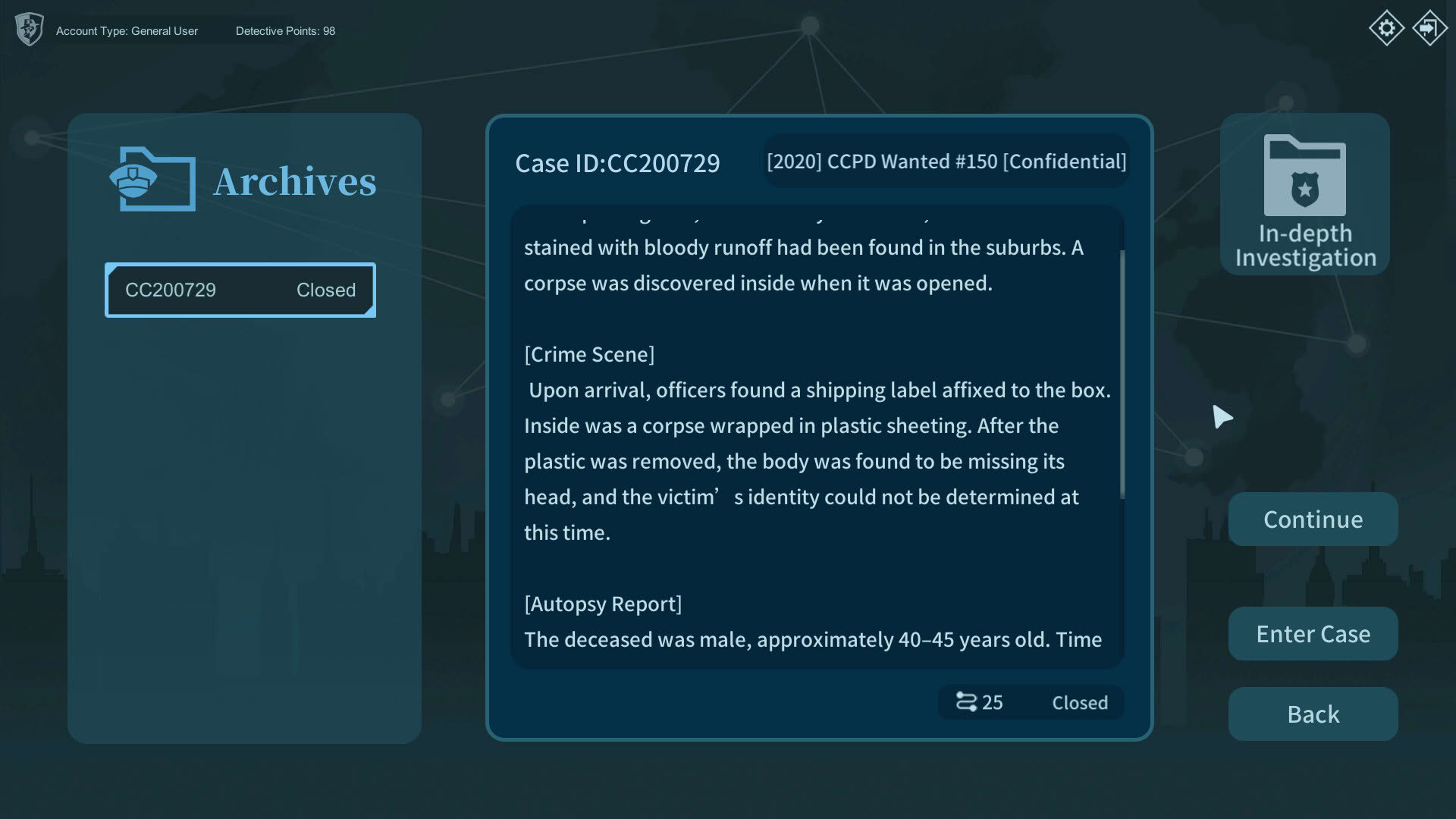 Screenshot for CaseCracker