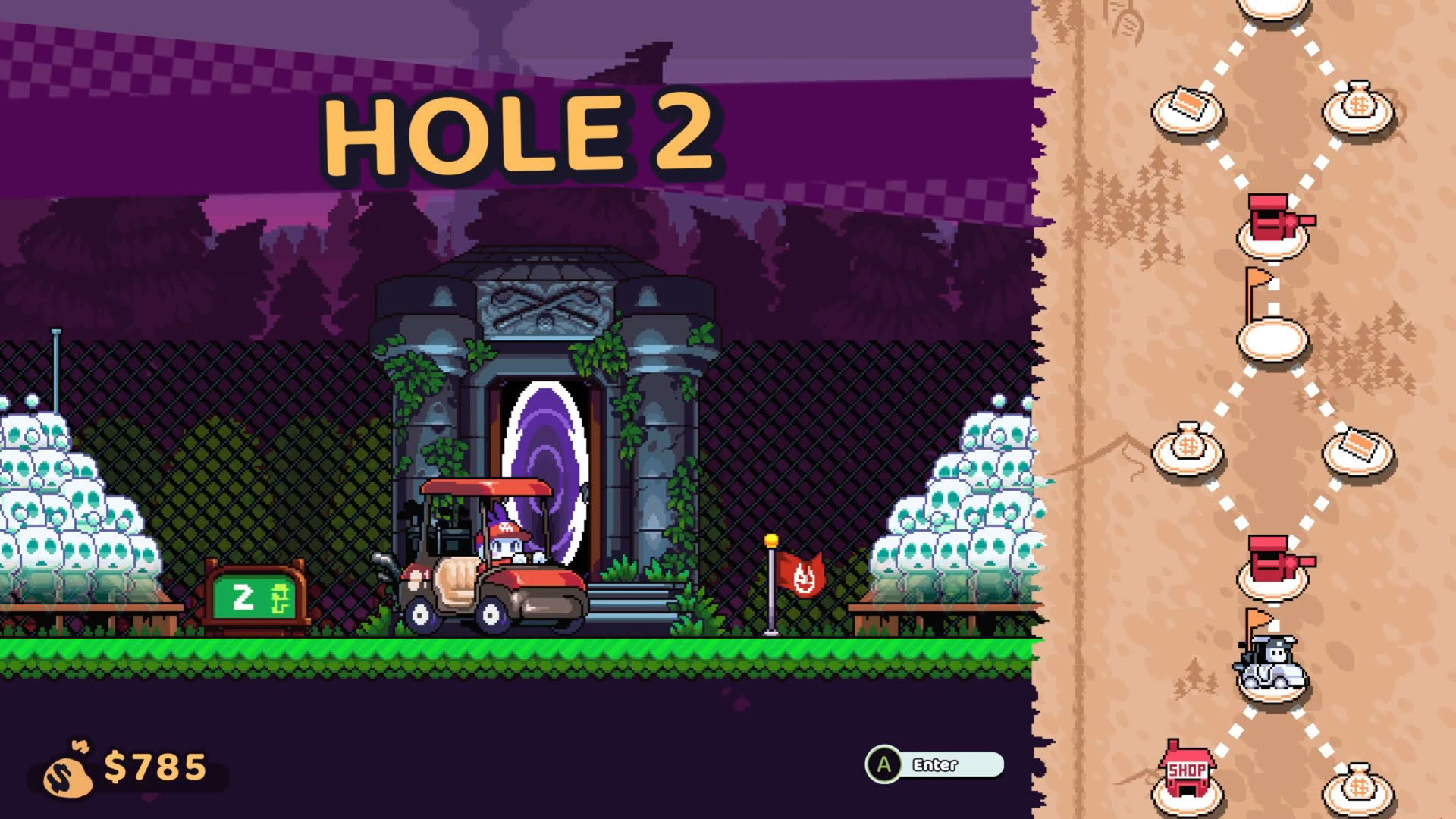 Screenshot for Cursed to Golf