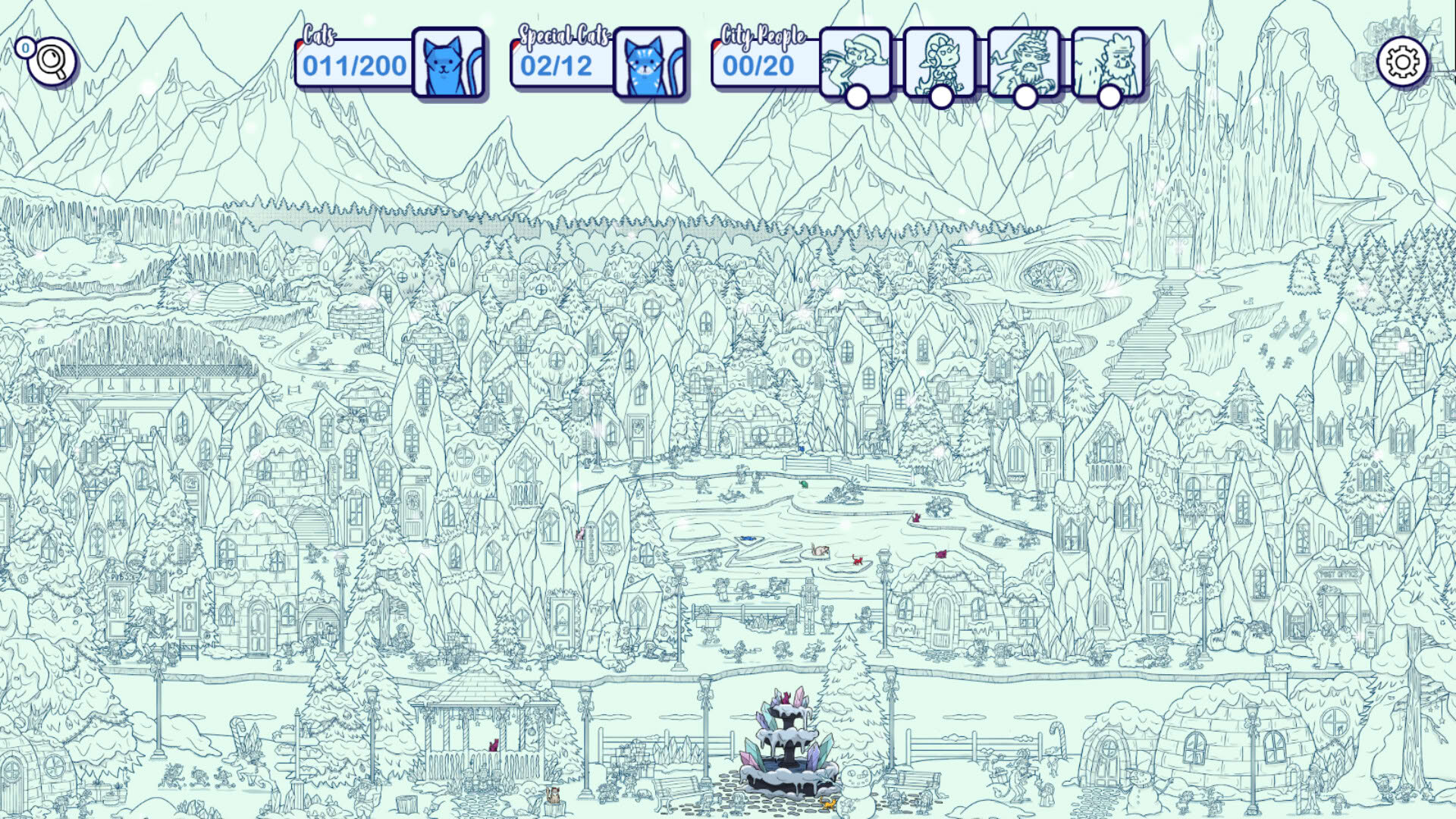 Screenshot for Hidden Cats in Santa's Realm