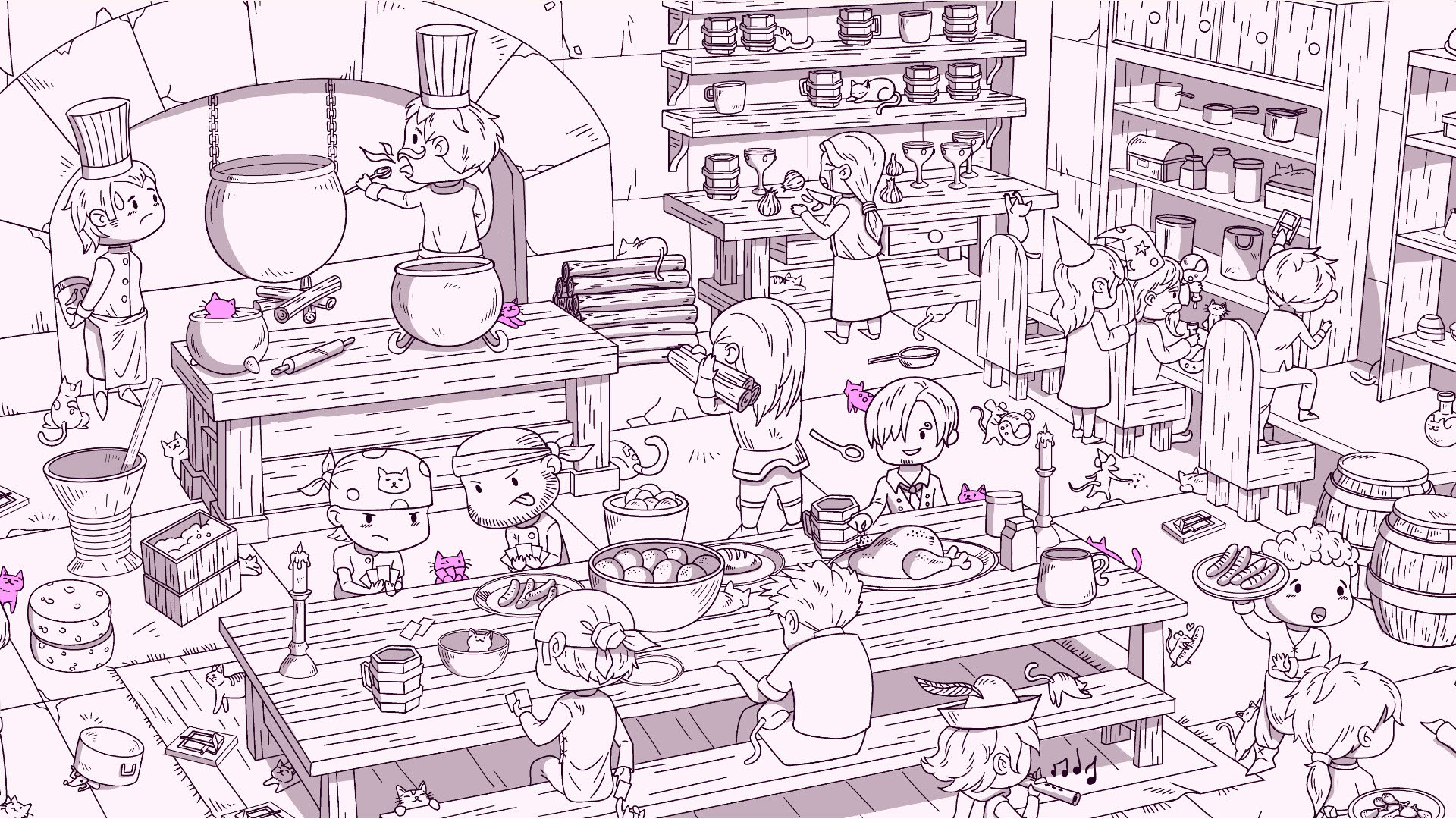 Screenshot for Hidden Kittens: Kingdom of Cats