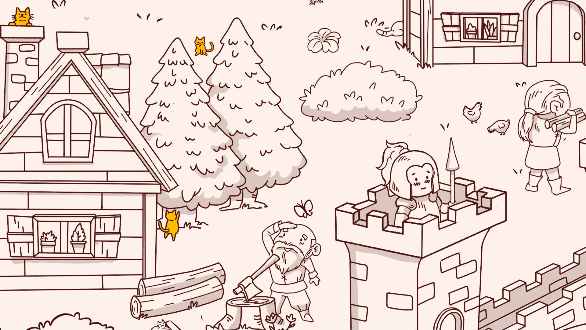 Screenshot for Hidden Kittens: Kingdom of Cats