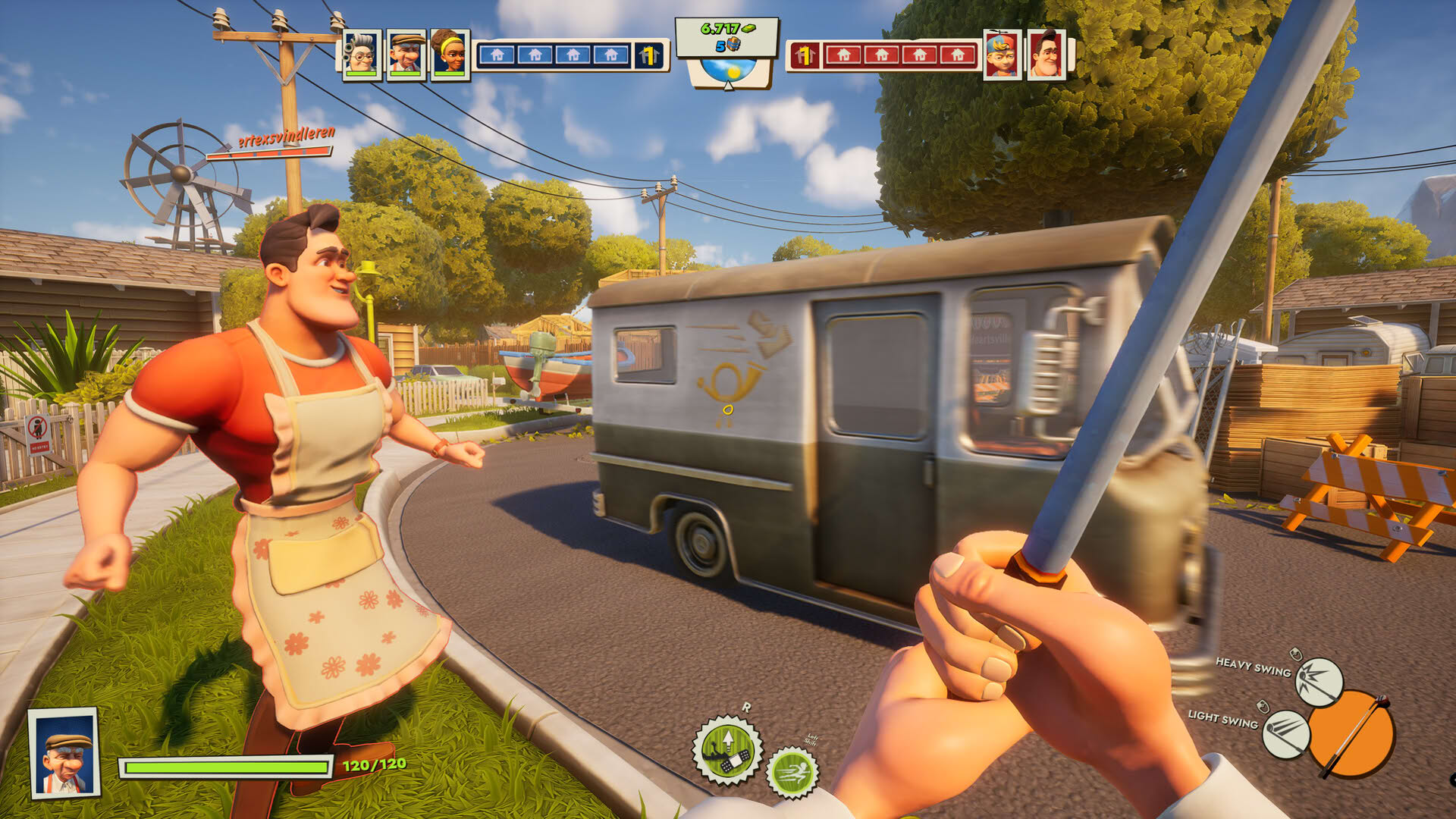 Screenshot for Neighbors: Suburban Warfare