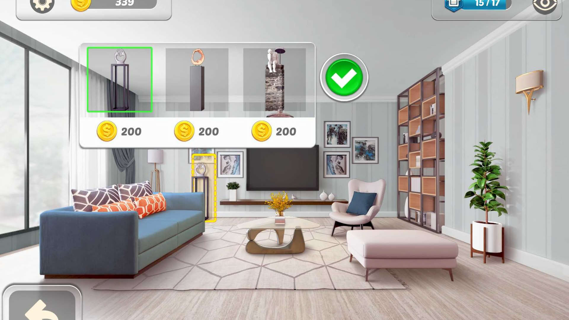 Screenshot for Home Designer: Makeover Blast