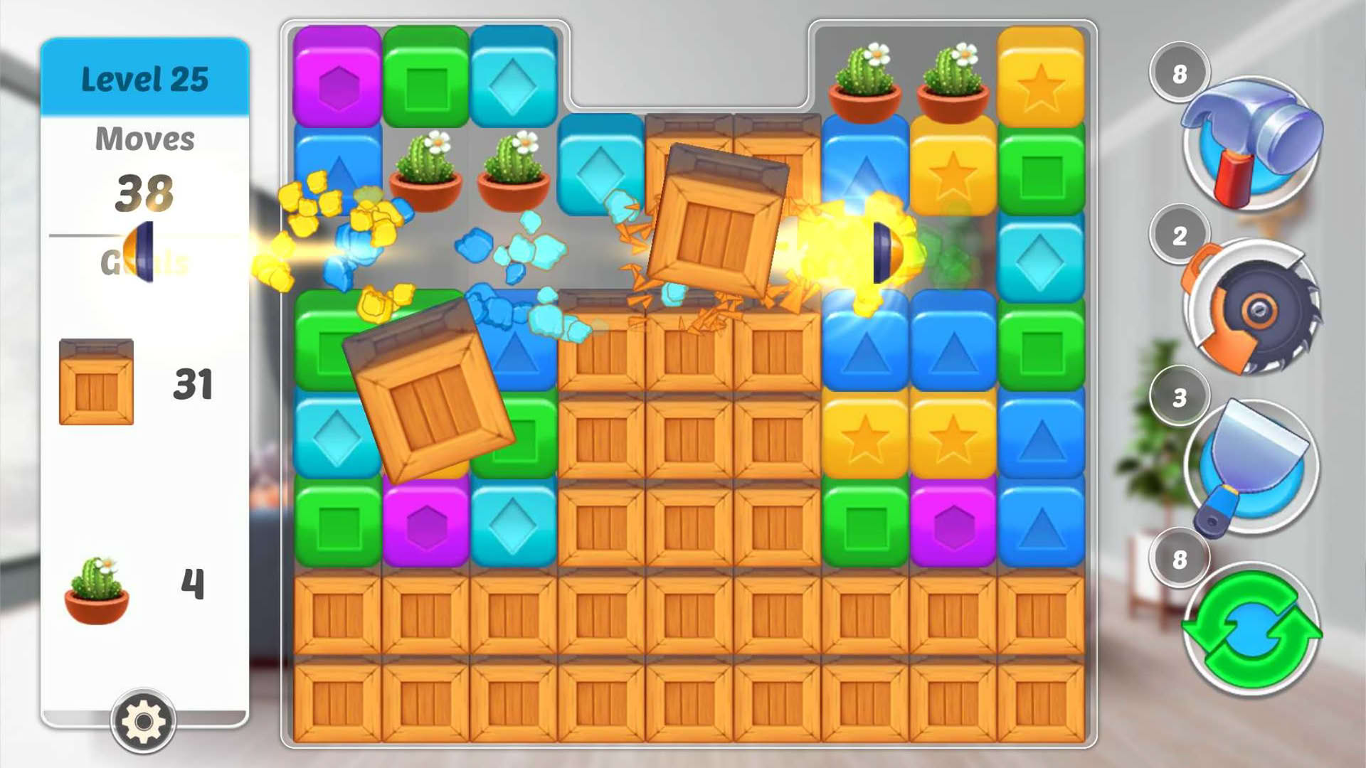 Screenshot for Home Designer: Makeover Blast