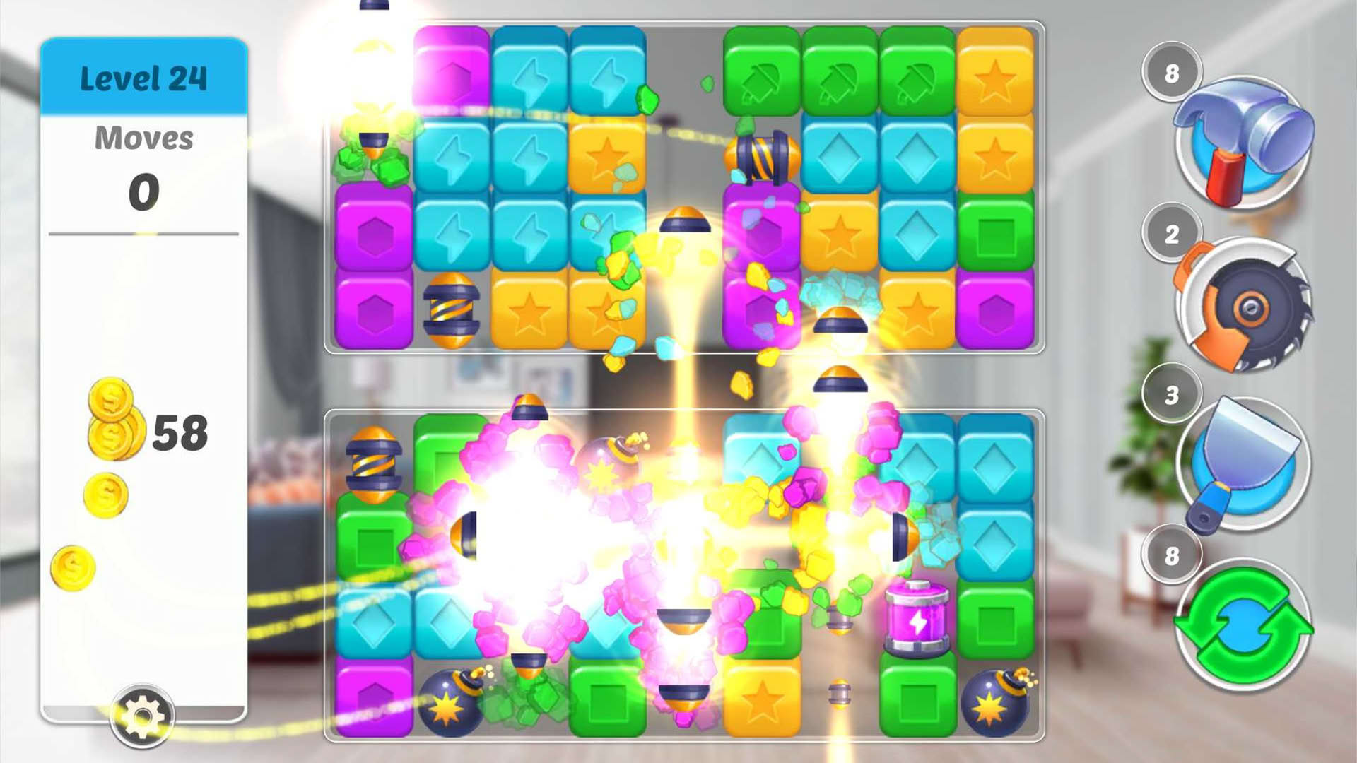 Screenshot for Home Designer: Makeover Blast