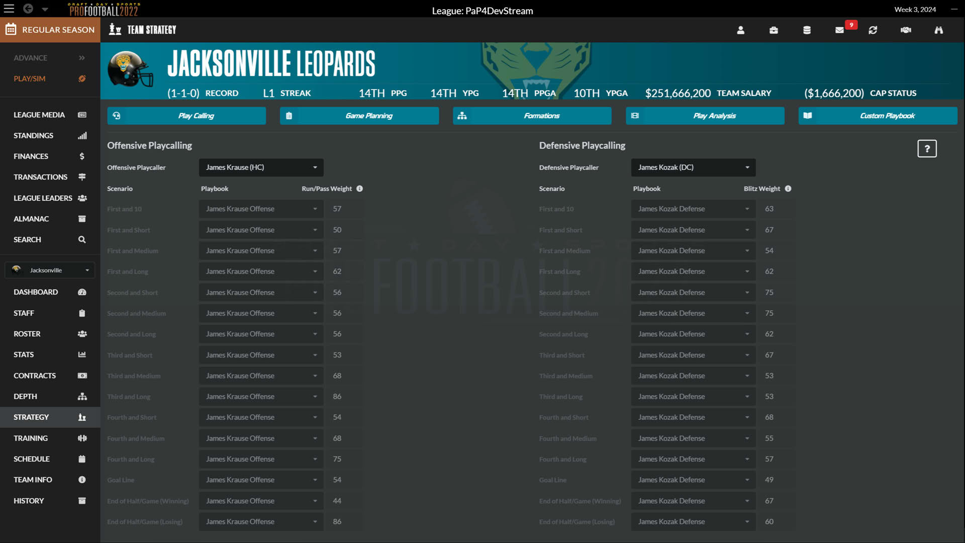 Screenshot for Draft Day Sports: Pro Football 2022
