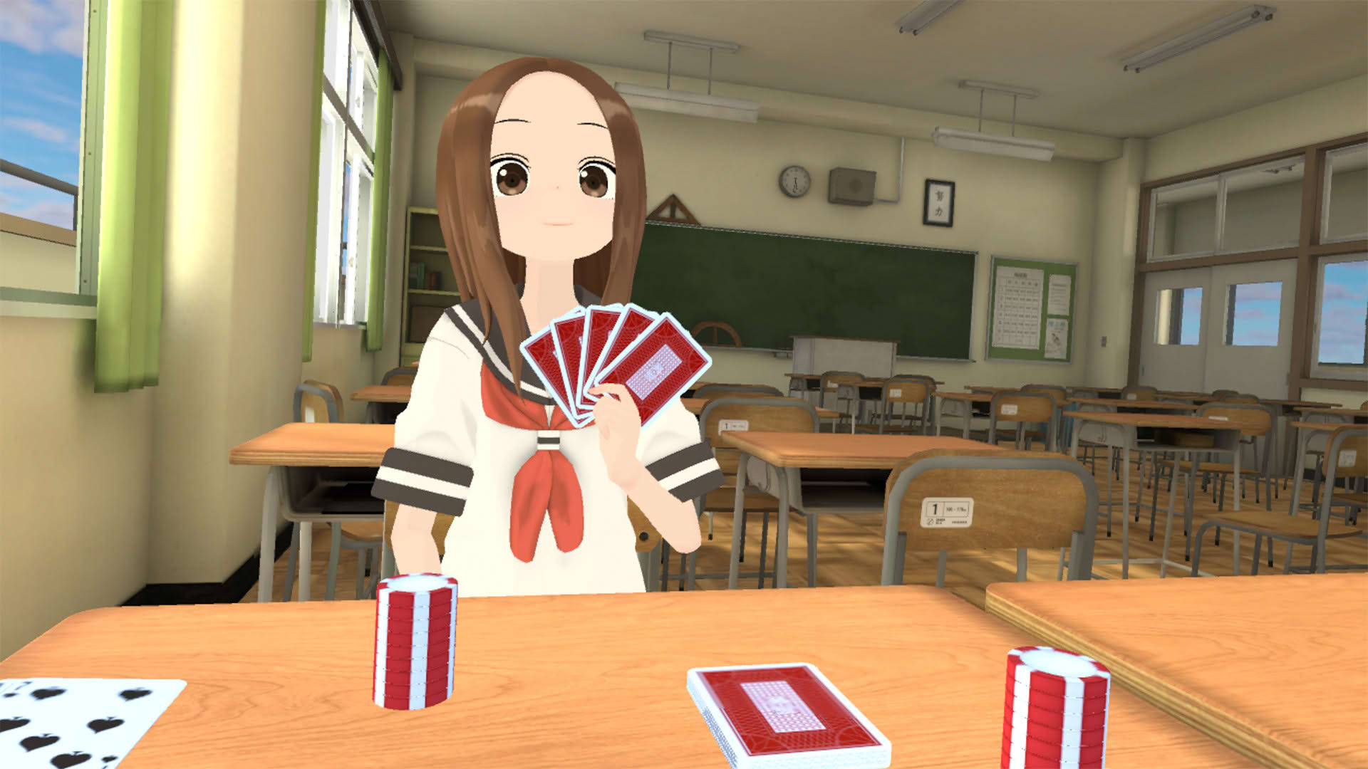 Screenshot for Teasing Master Takagi-san VR: 2nd Semester