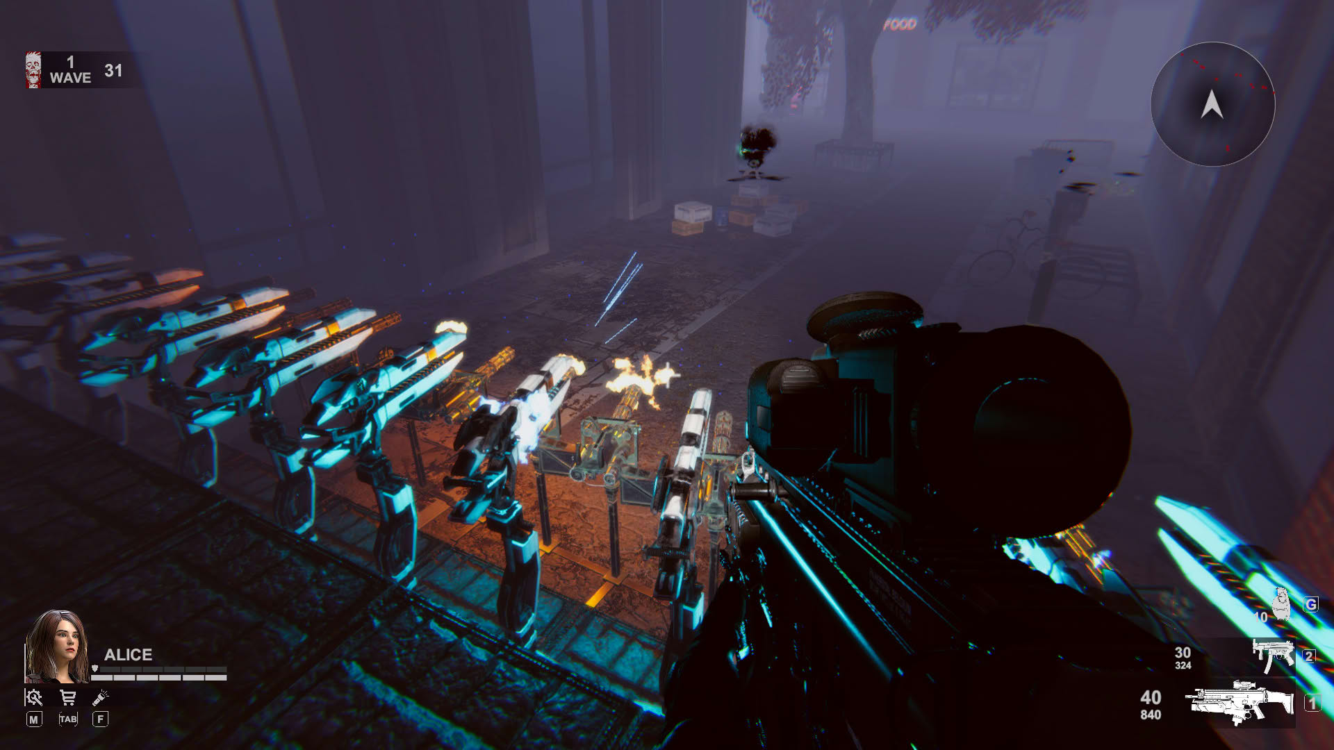 Screenshot for Blood and Zombies