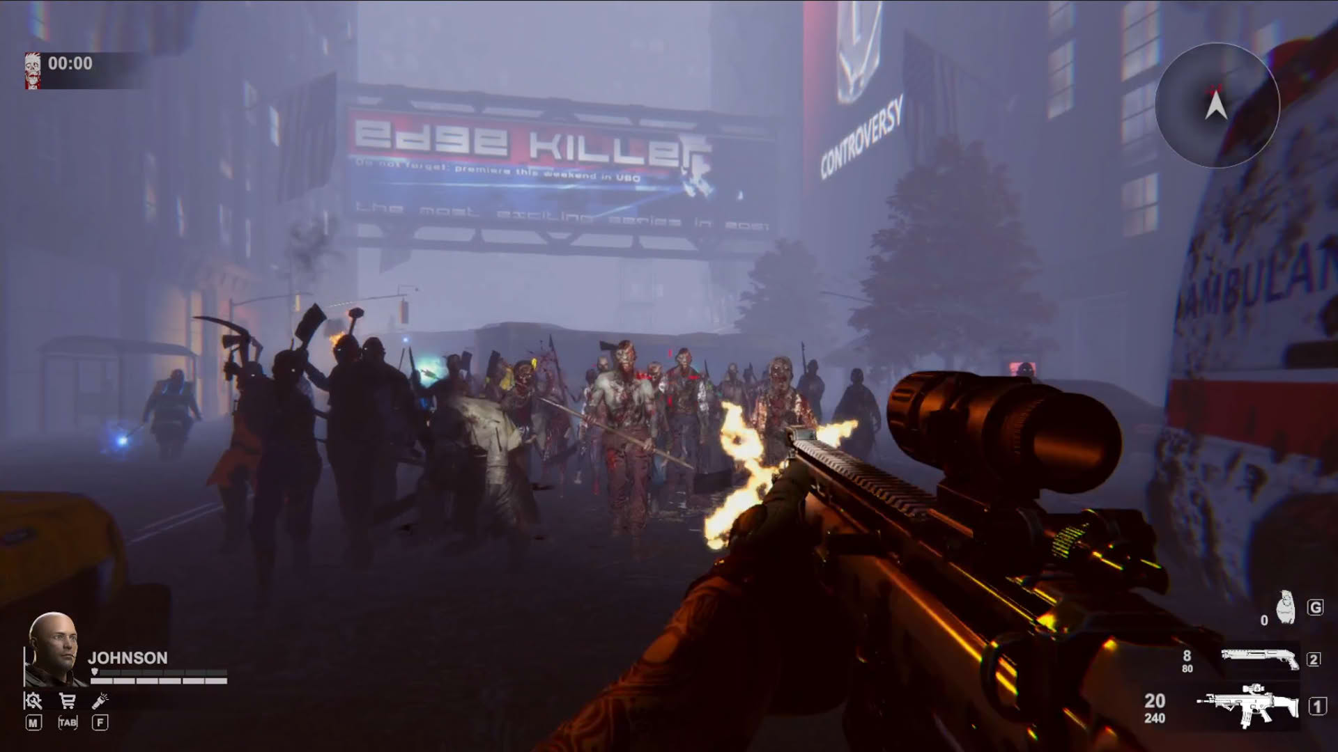Screenshot for Blood and Zombies