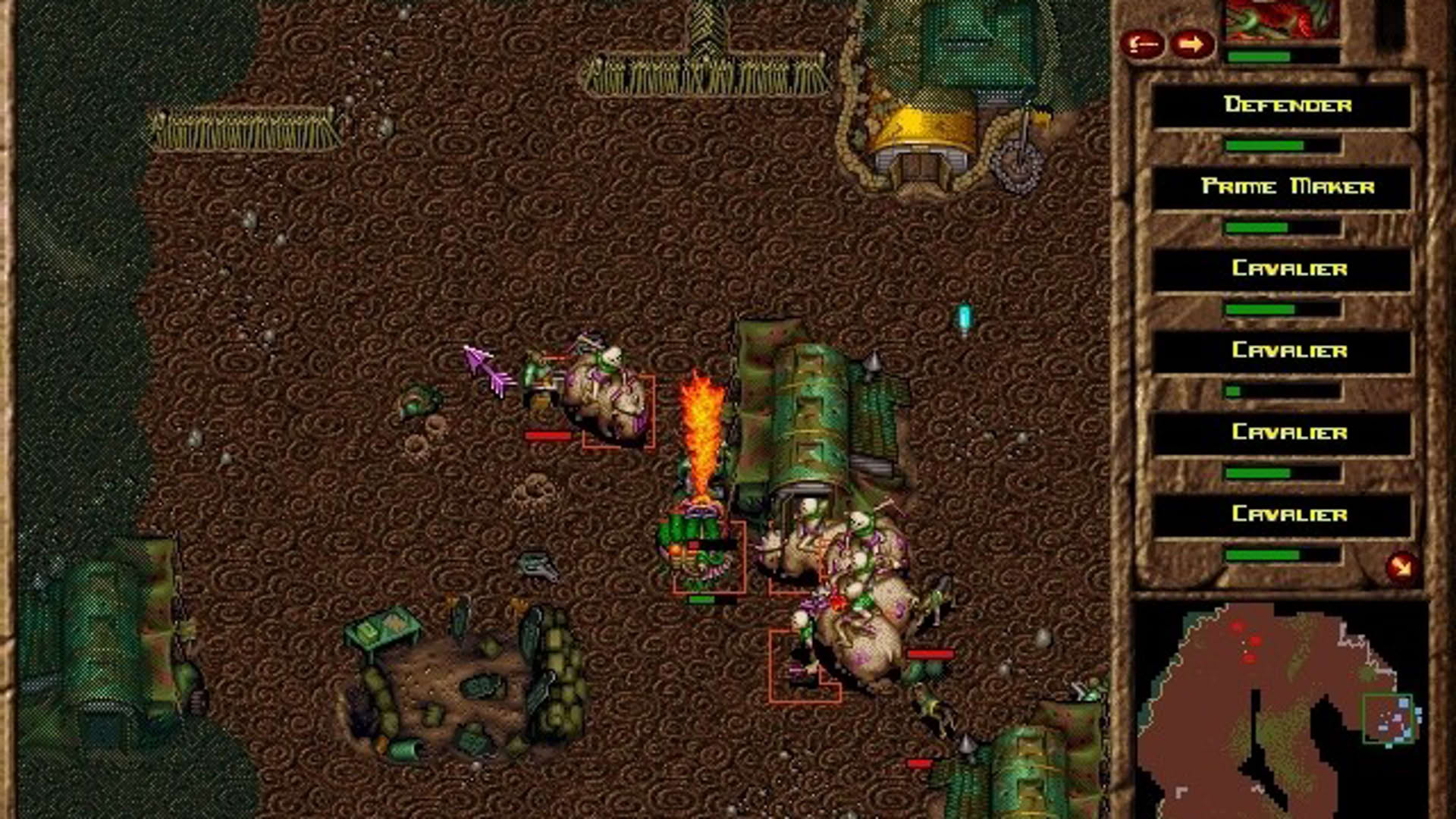 Screenshot for War Wind II: Human Onslaught