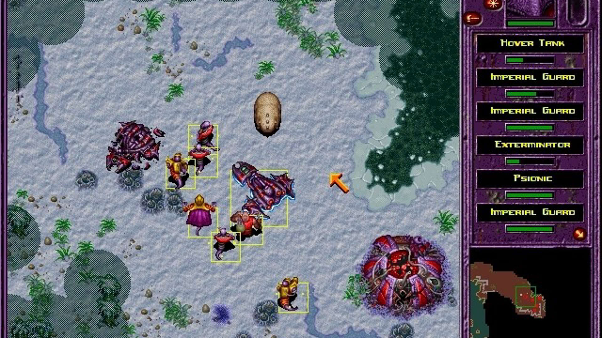Screenshot for War Wind II: Human Onslaught