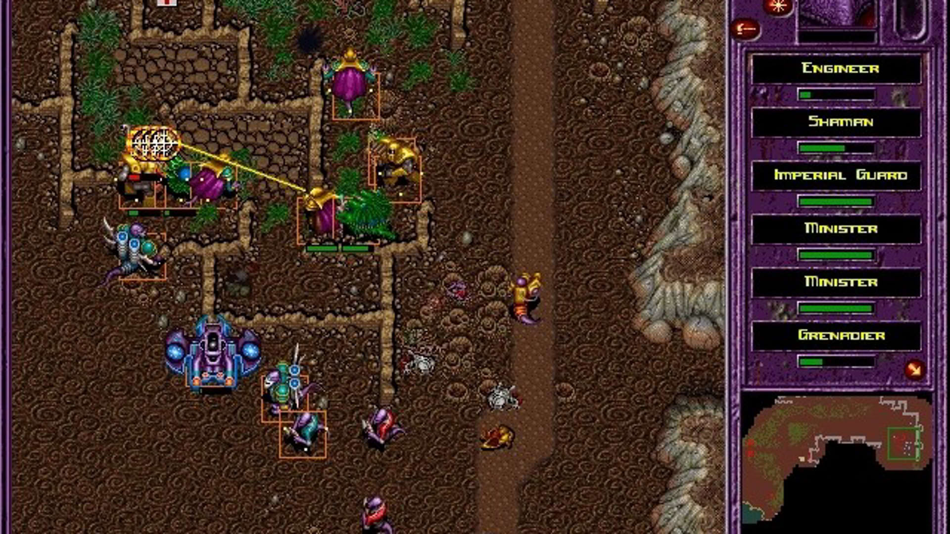 Screenshot for War Wind II: Human Onslaught