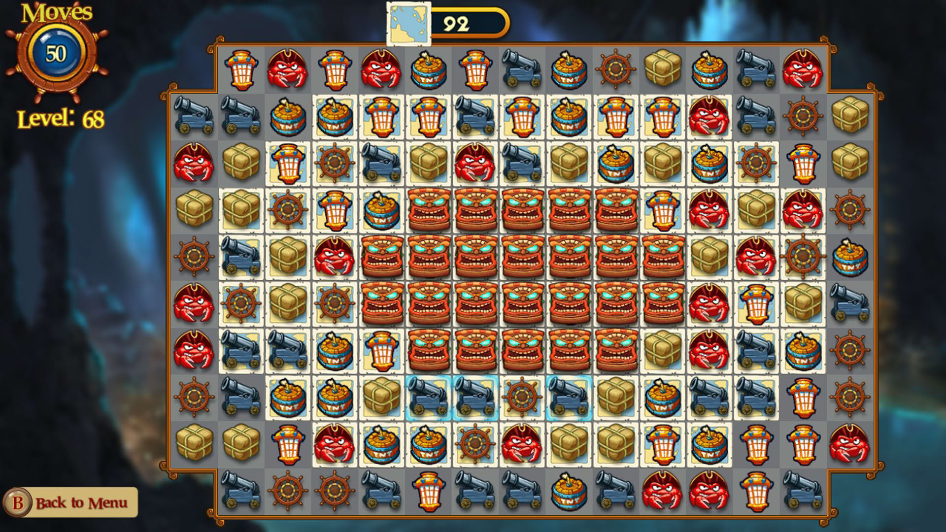 Screenshot for Match Three Pirates! II