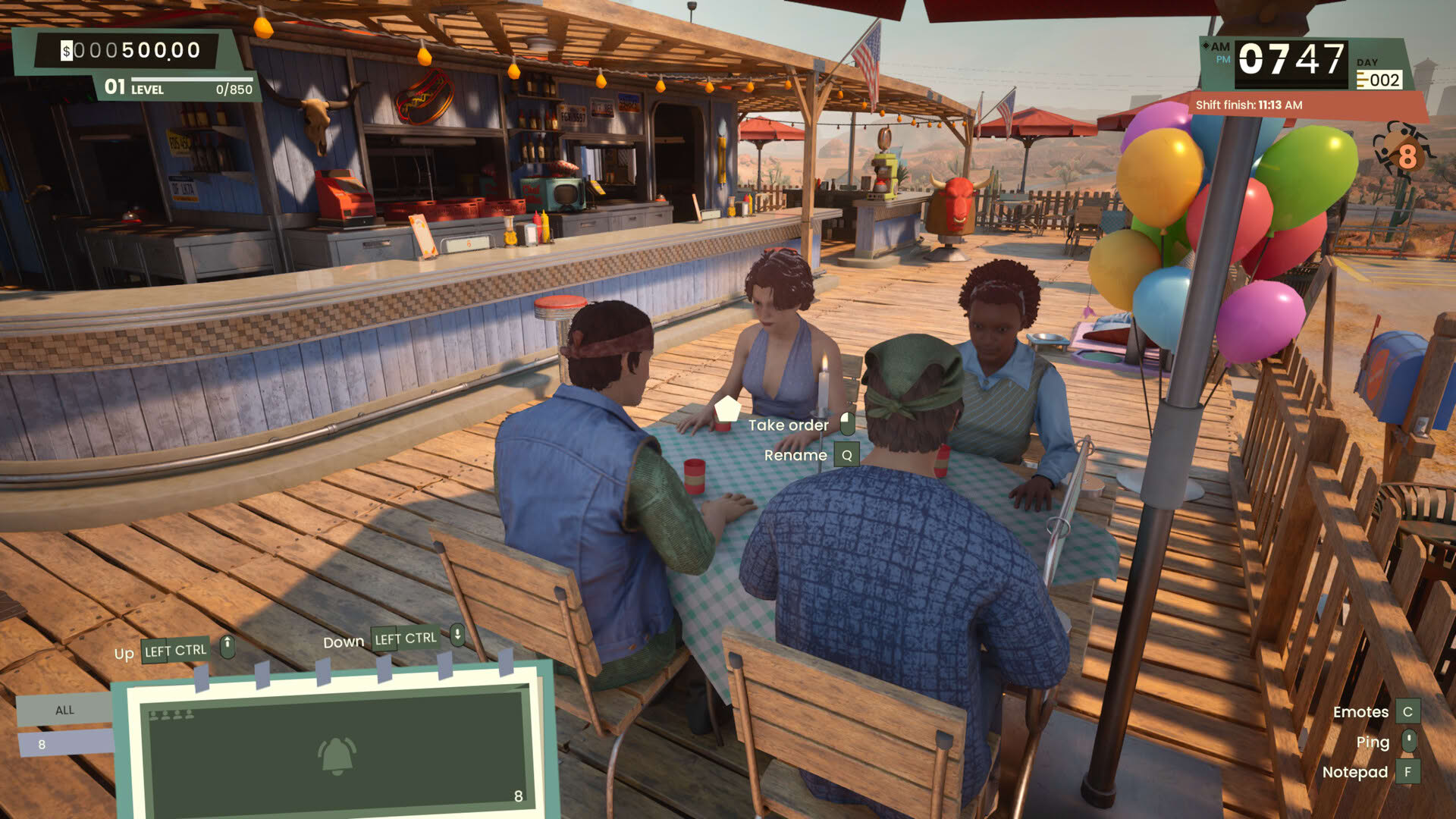 Screenshot for Road Diner Simulator