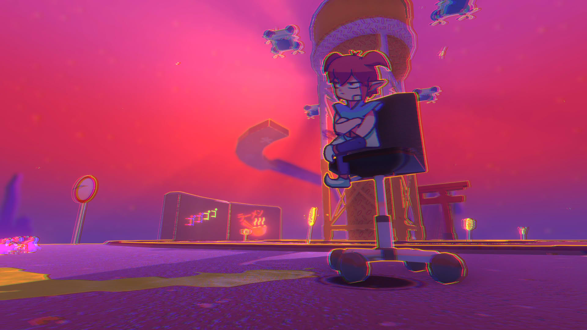 Screenshot for Demon Turf: Neon Splash