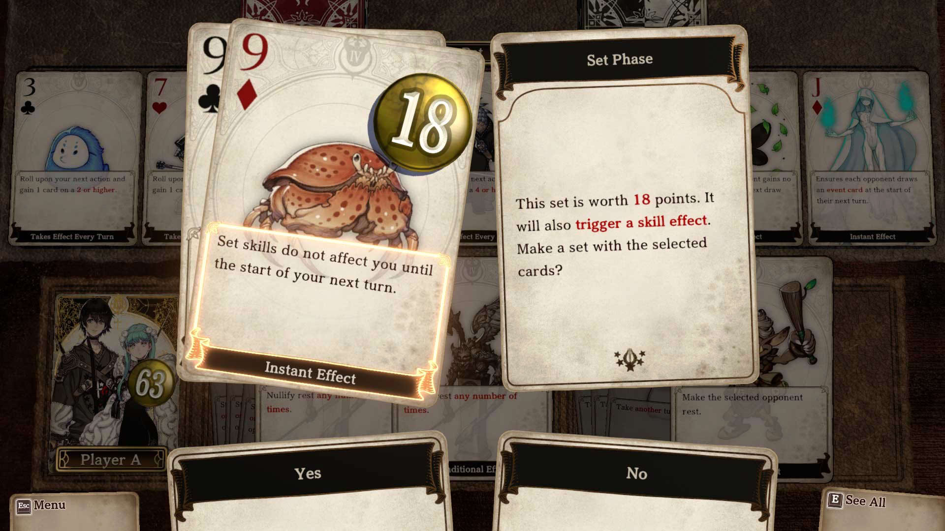 Screenshot for Voice of Cards: The Forsaken Maiden