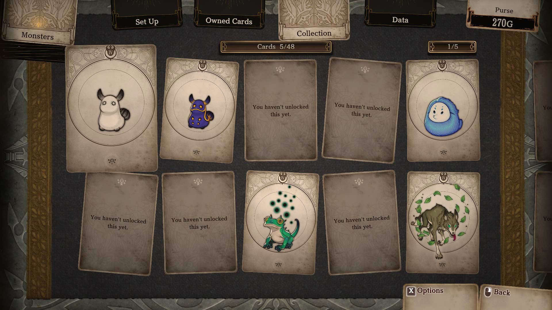 Screenshot for Voice of Cards: The Forsaken Maiden