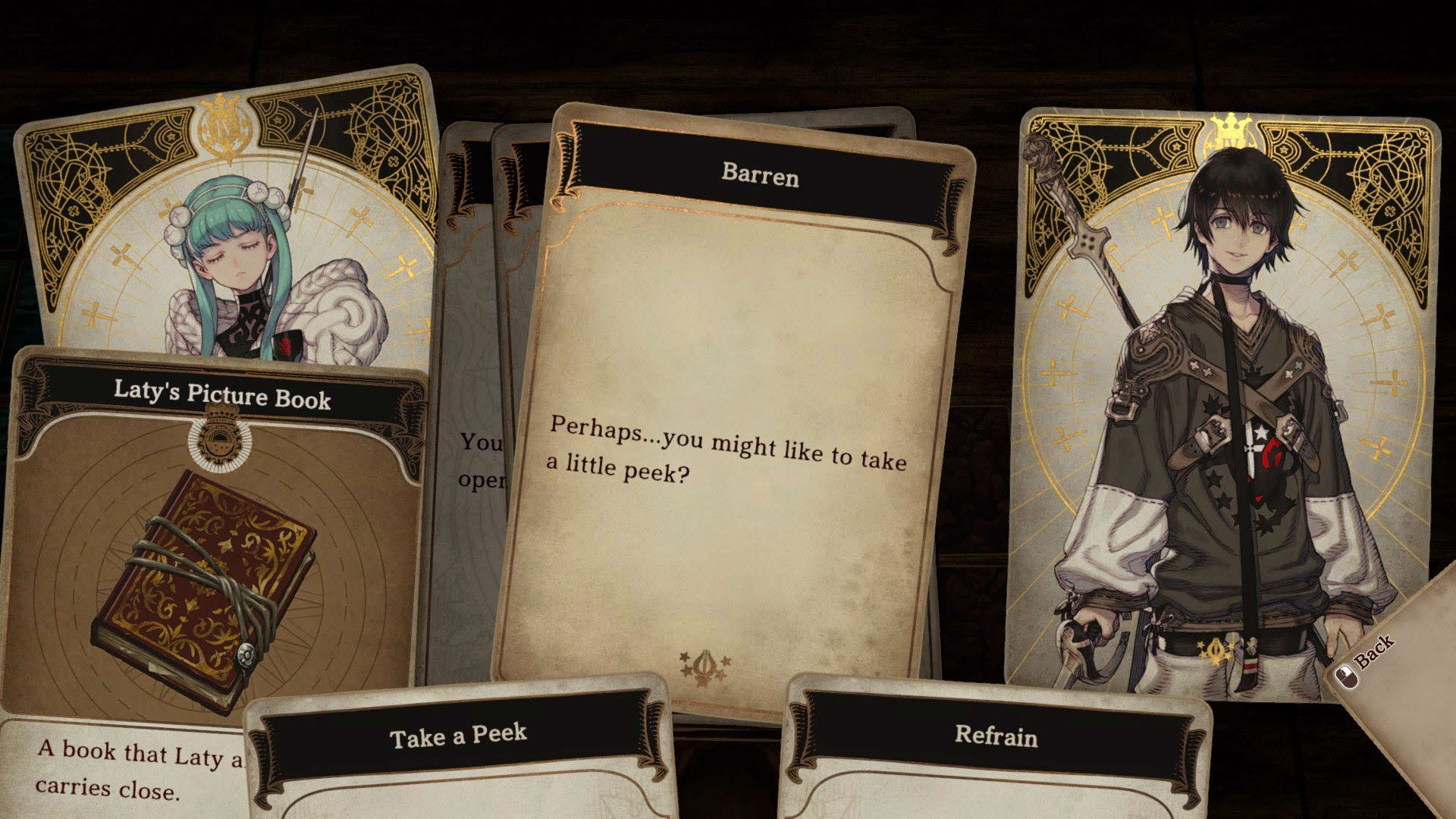 Screenshot for Voice of Cards: The Forsaken Maiden
