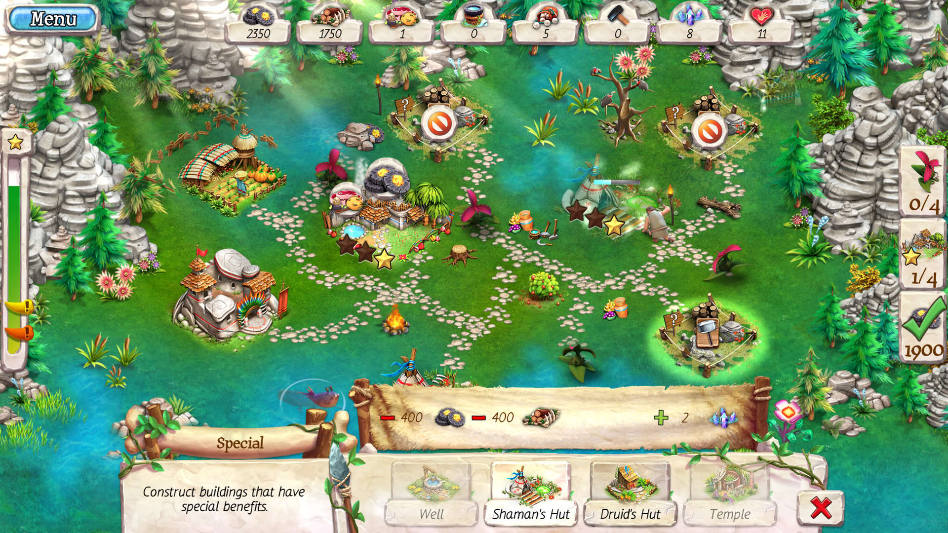 Screenshot for Cavemen Tales: Collector's Edition