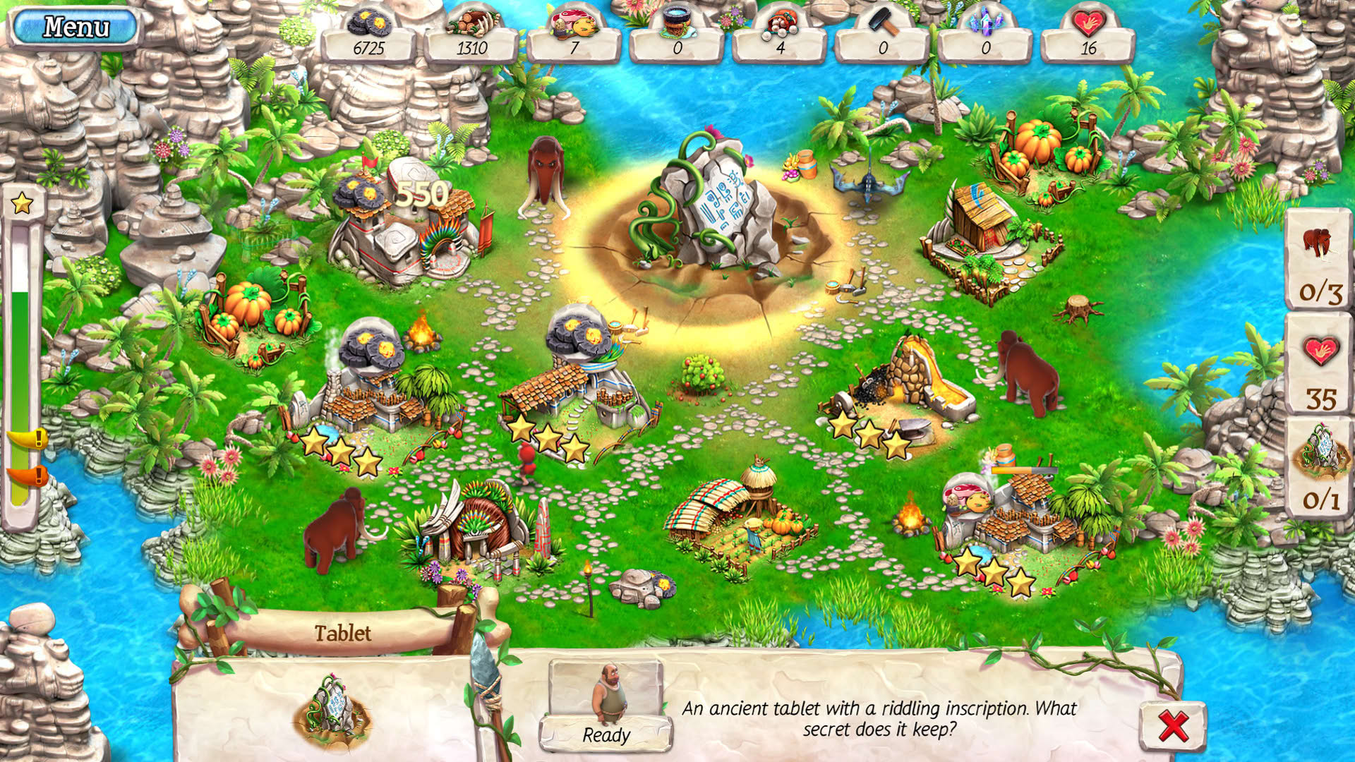 Screenshot for Cavemen Tales: Collector's Edition