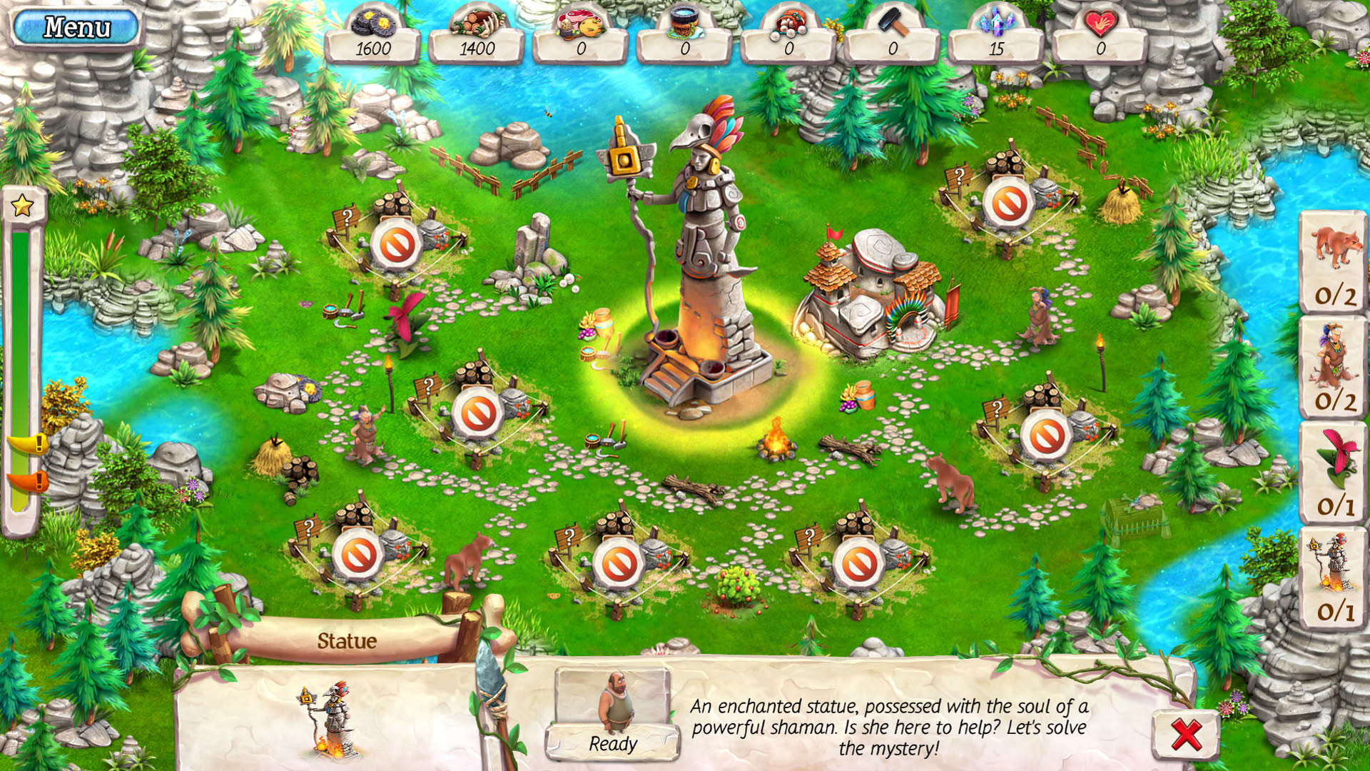 Screenshot for Cavemen Tales: Collector's Edition