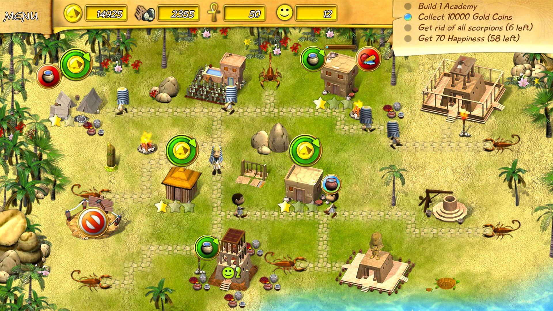Screenshot for Fate of the Pharaoh