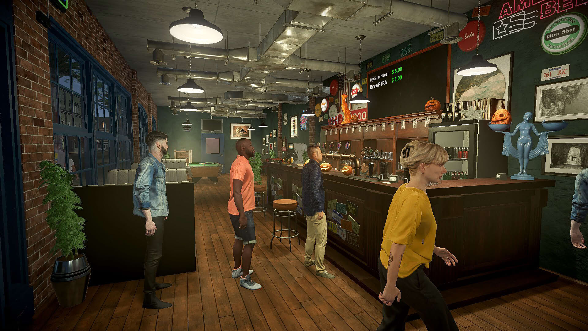 Screenshot for Brewpub Simulator