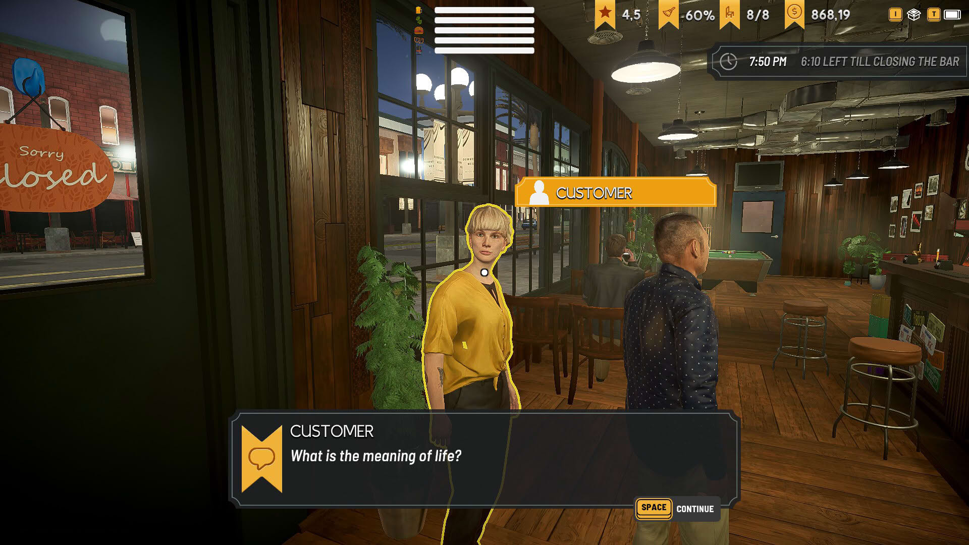 Screenshot for Brewpub Simulator