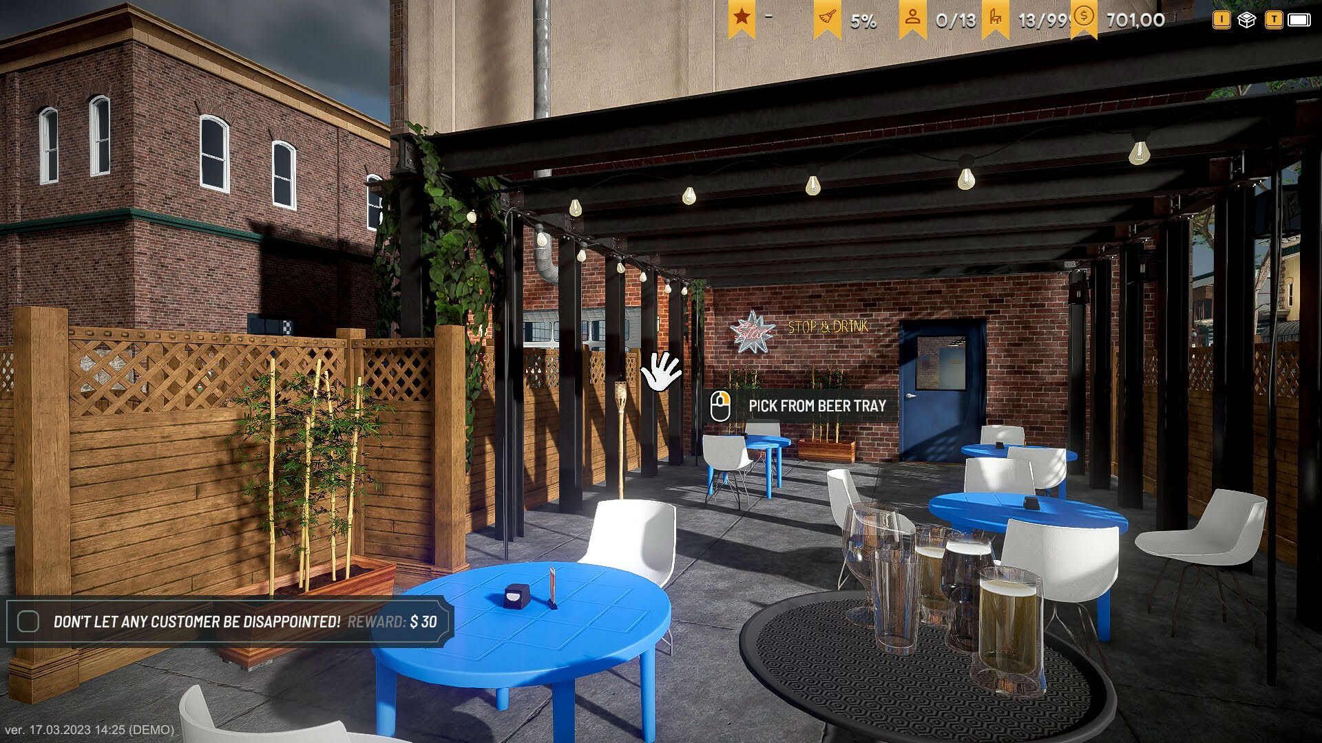 Screenshot for Brewpub Simulator