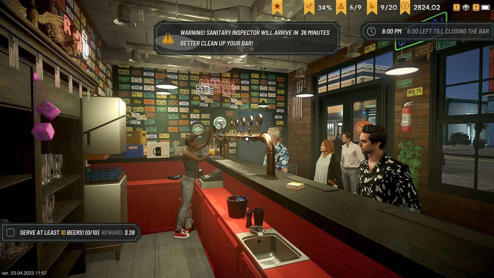 Screenshot for Brewpub Simulator