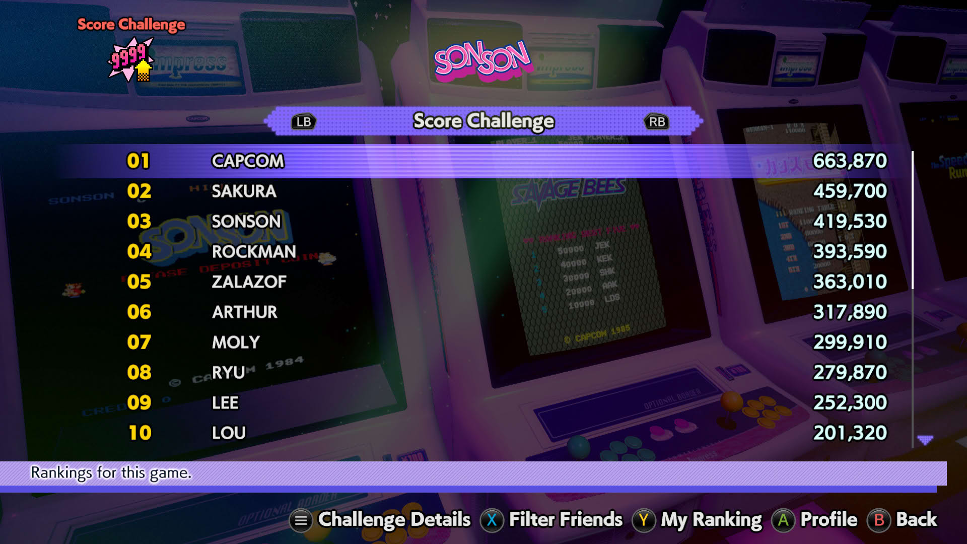 Screenshot for Capcom Arcade 2nd Stadium