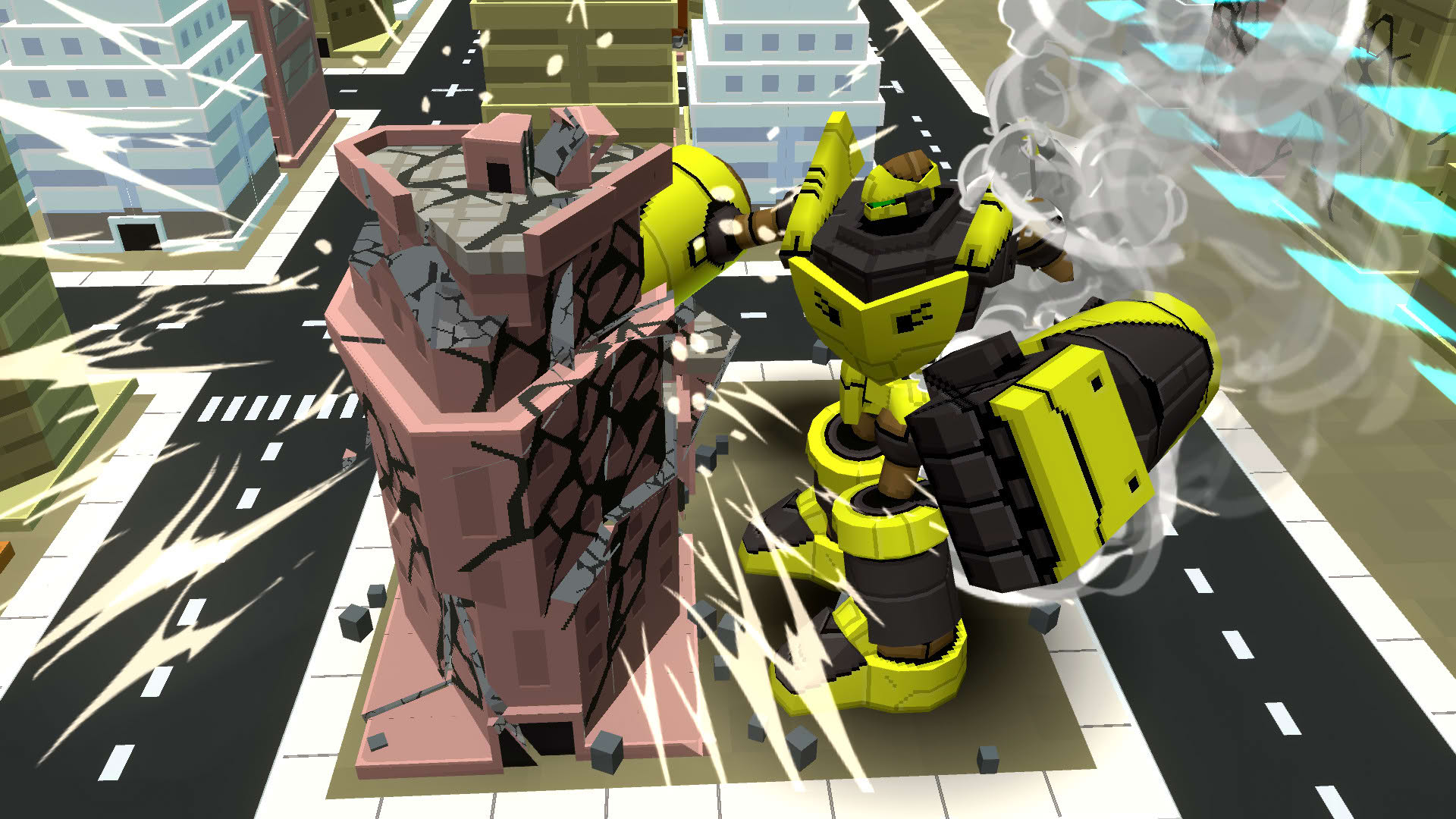 Screenshot for Demolition Robots K.K.