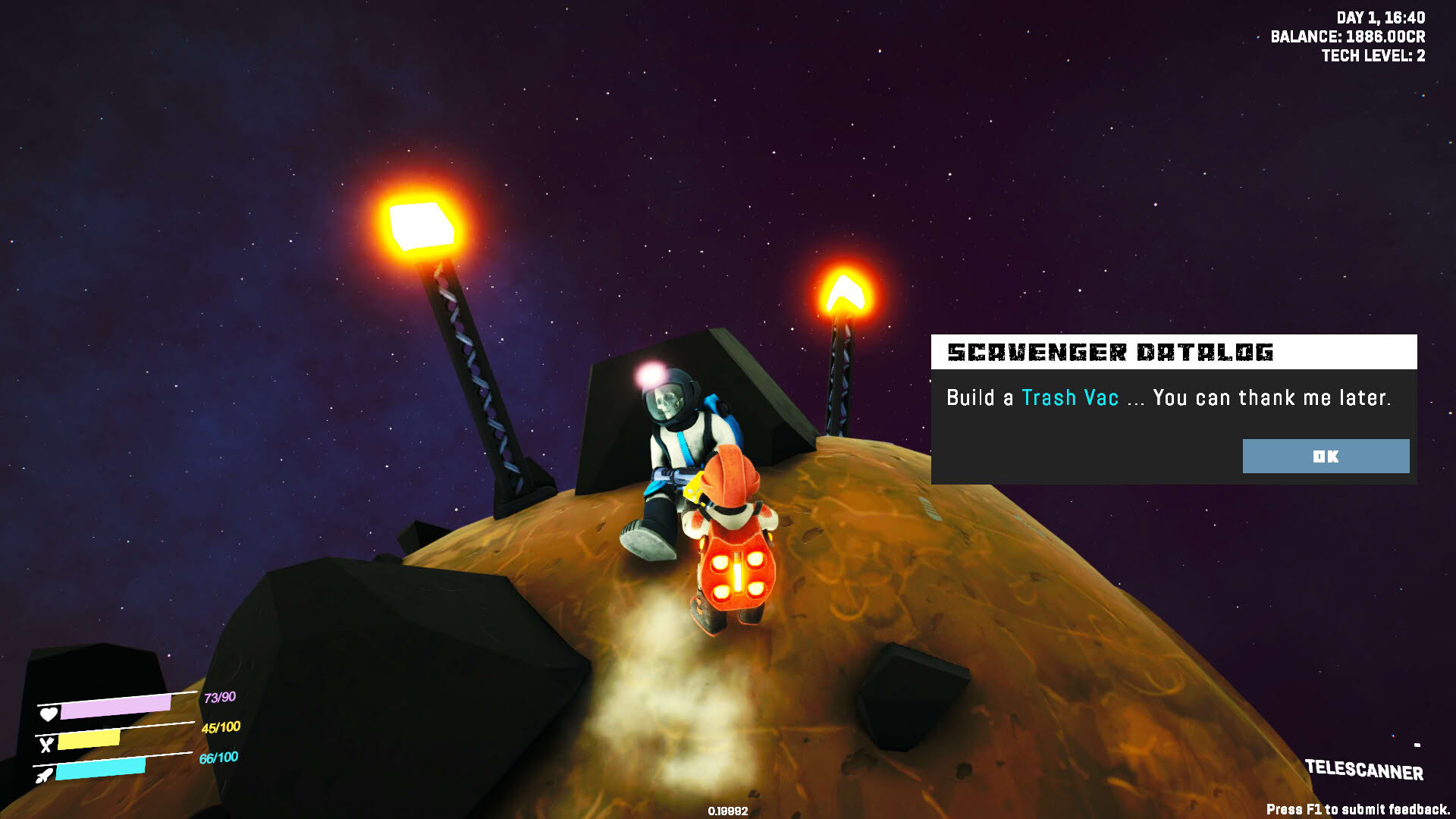 Screenshot for Space Trash Scavenger