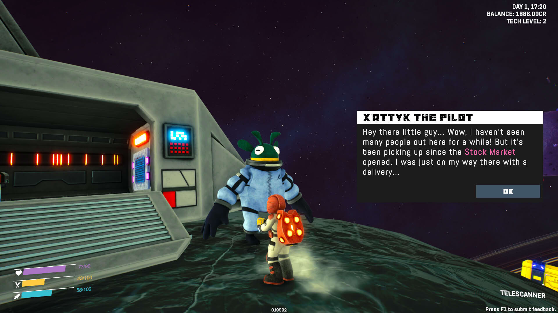 Screenshot for Space Trash Scavenger