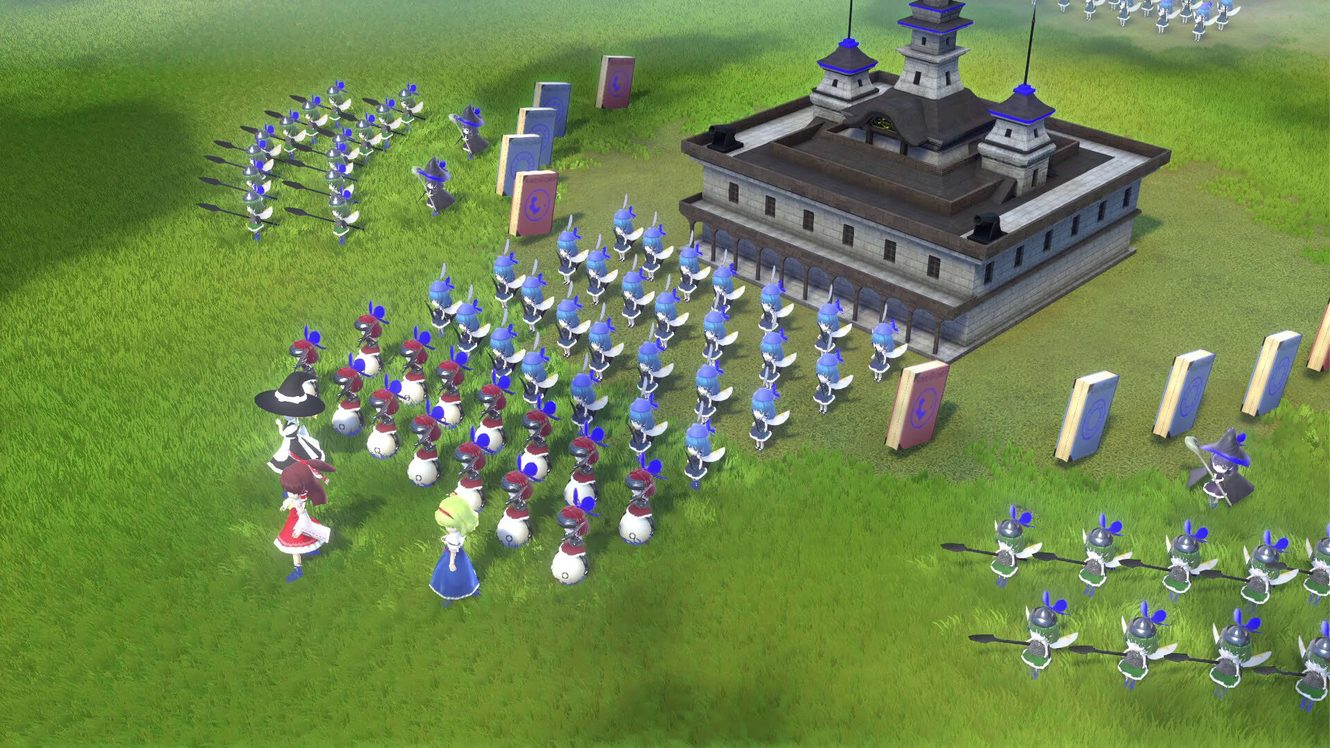 Screenshot for The Touhou Empires