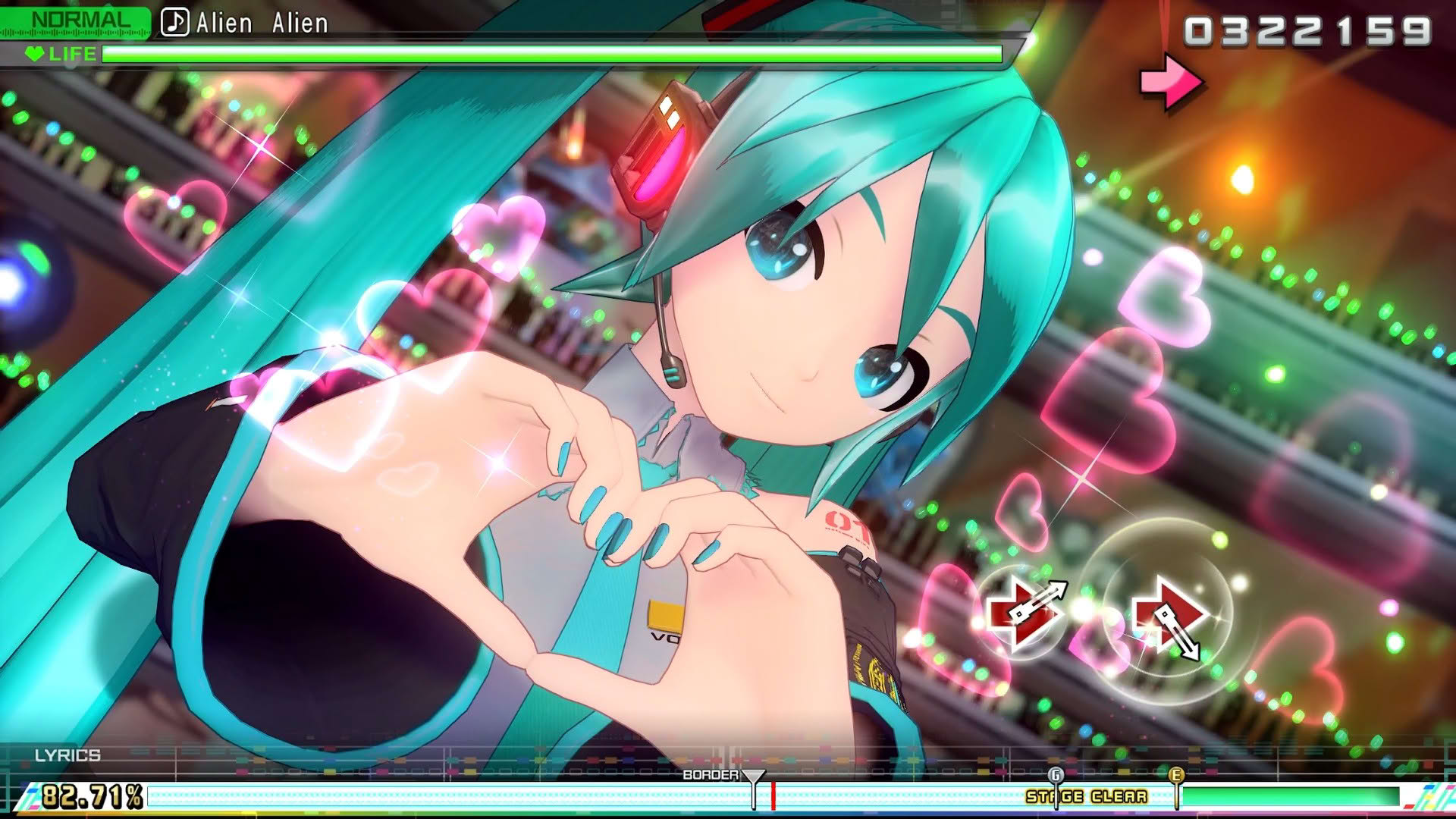 Screenshot for Hatsune Miku: Project Diva Mega Mix