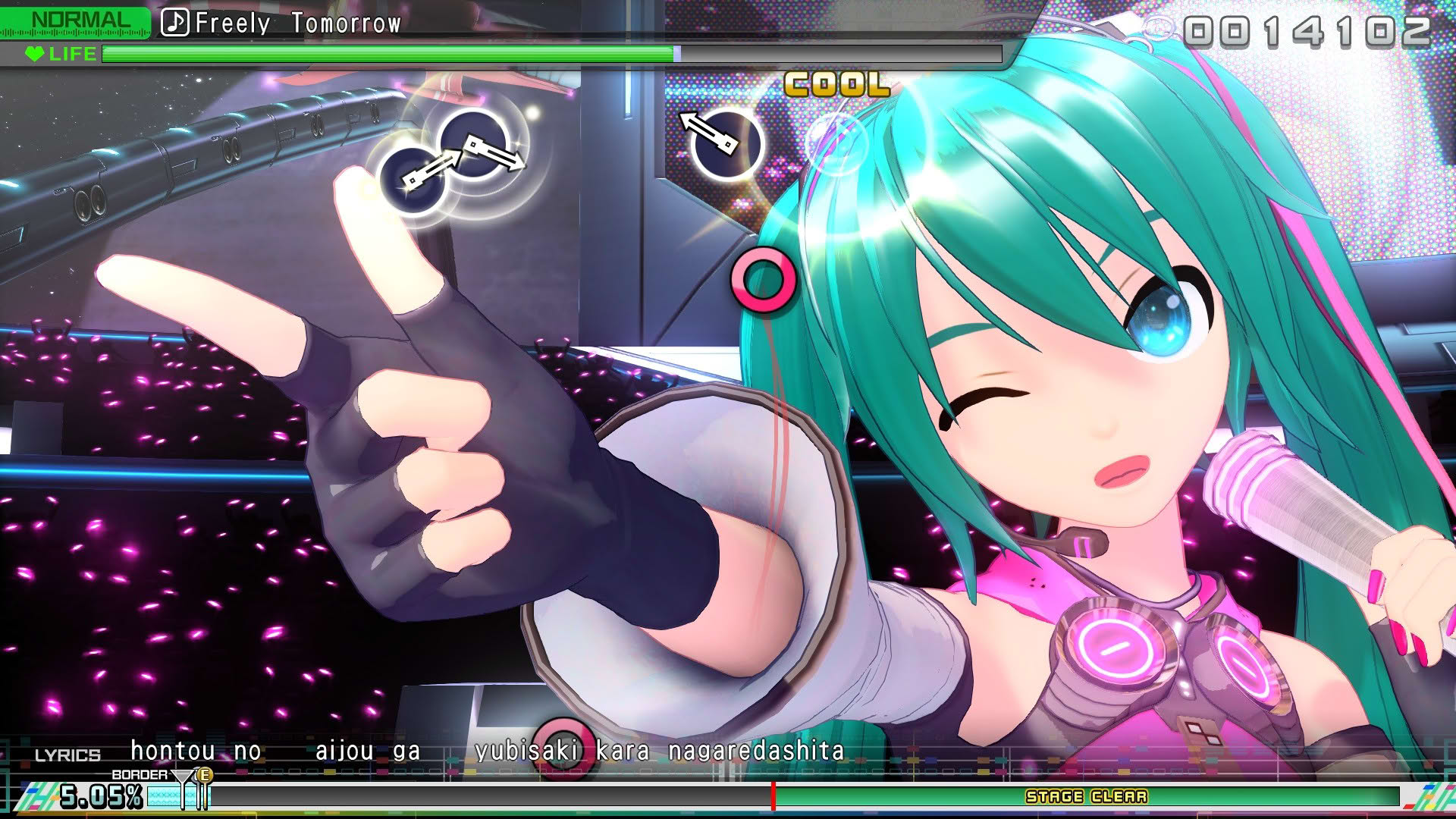 Screenshot for Hatsune Miku: Project Diva Mega Mix