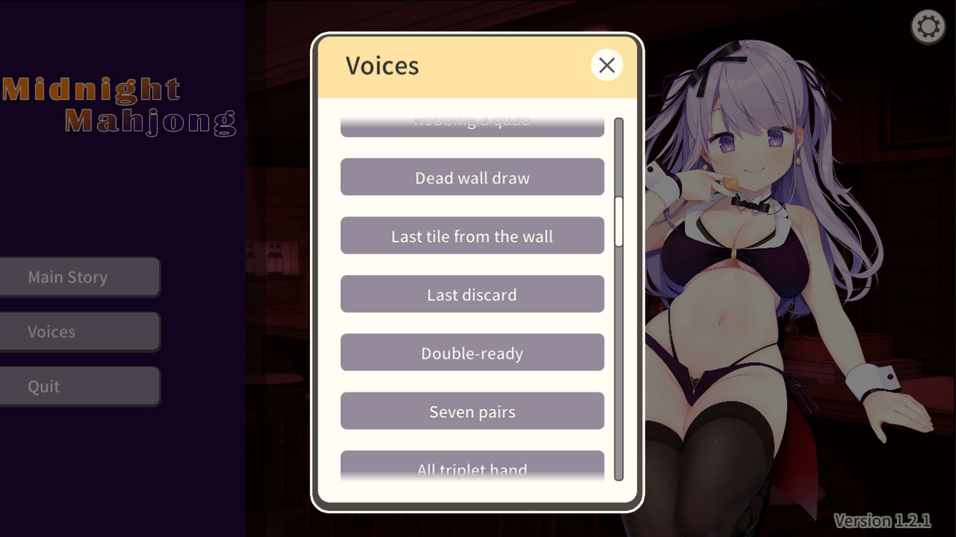 Screenshot for Midnight Mahjong
