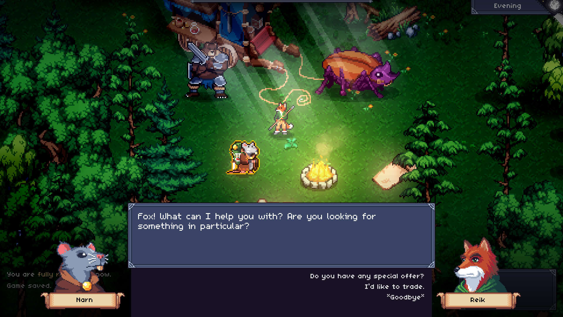 Screenshot for Of Blades & Tails