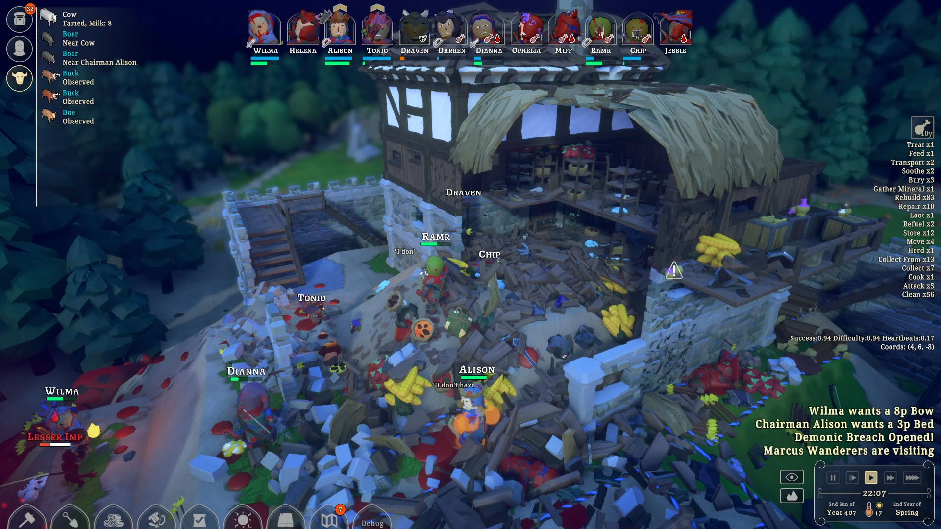 Screenshot for Noble Fates