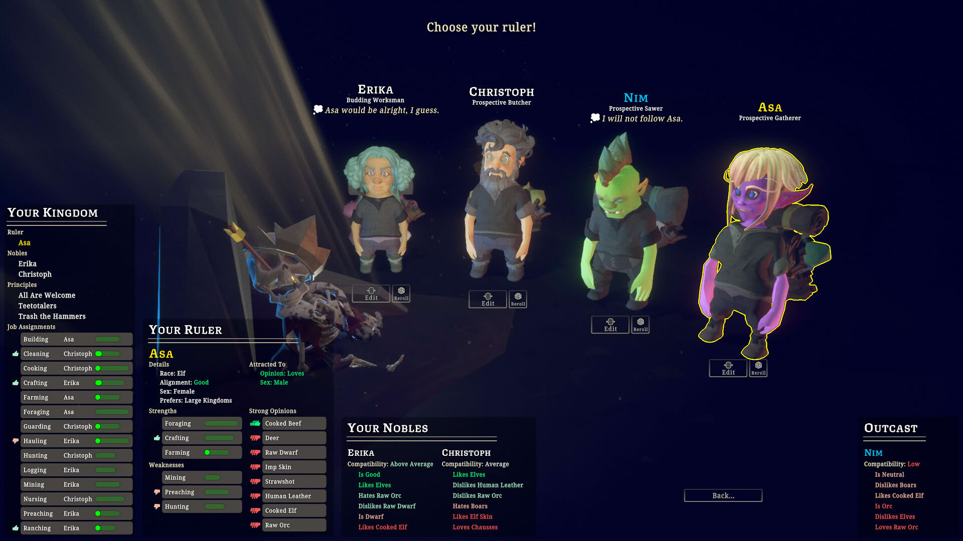 Screenshot for Noble Fates