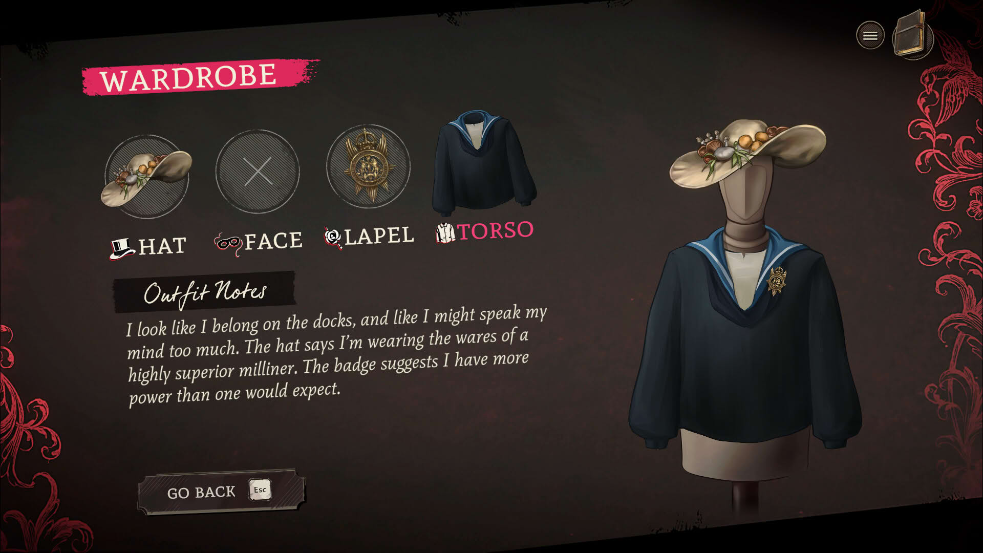 Screenshot for Mask of the Rose