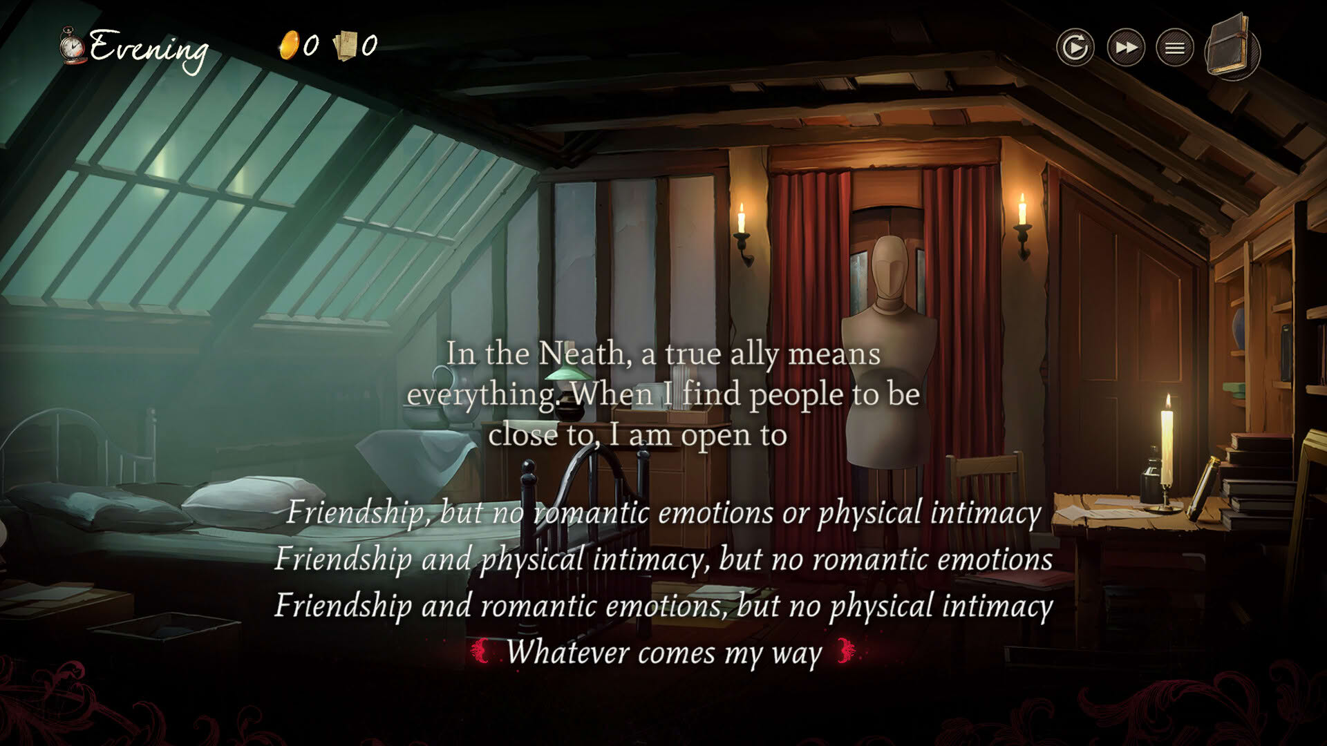 Screenshot for Mask of the Rose