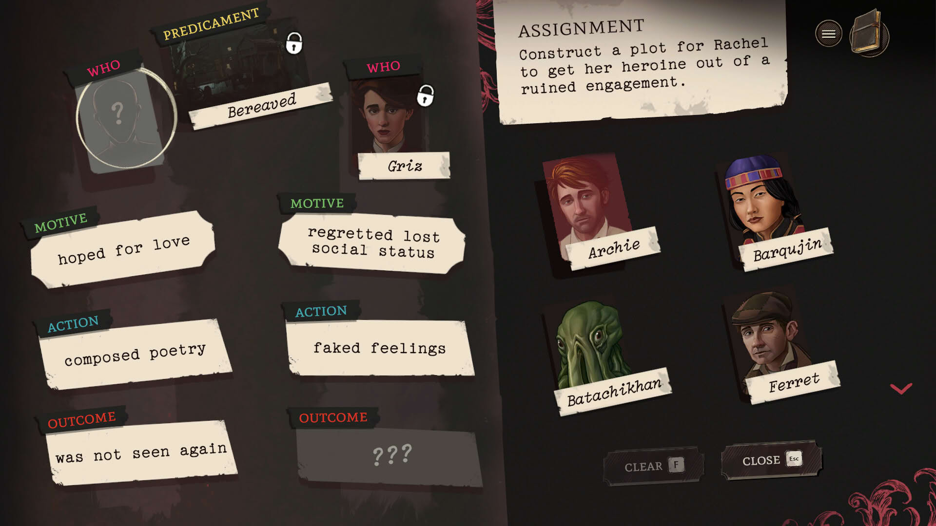 Screenshot for Mask of the Rose