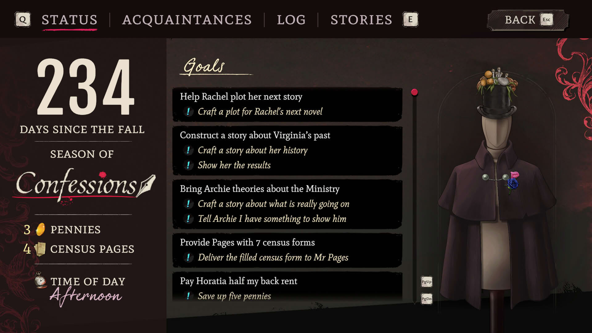 Screenshot for Mask of the Rose