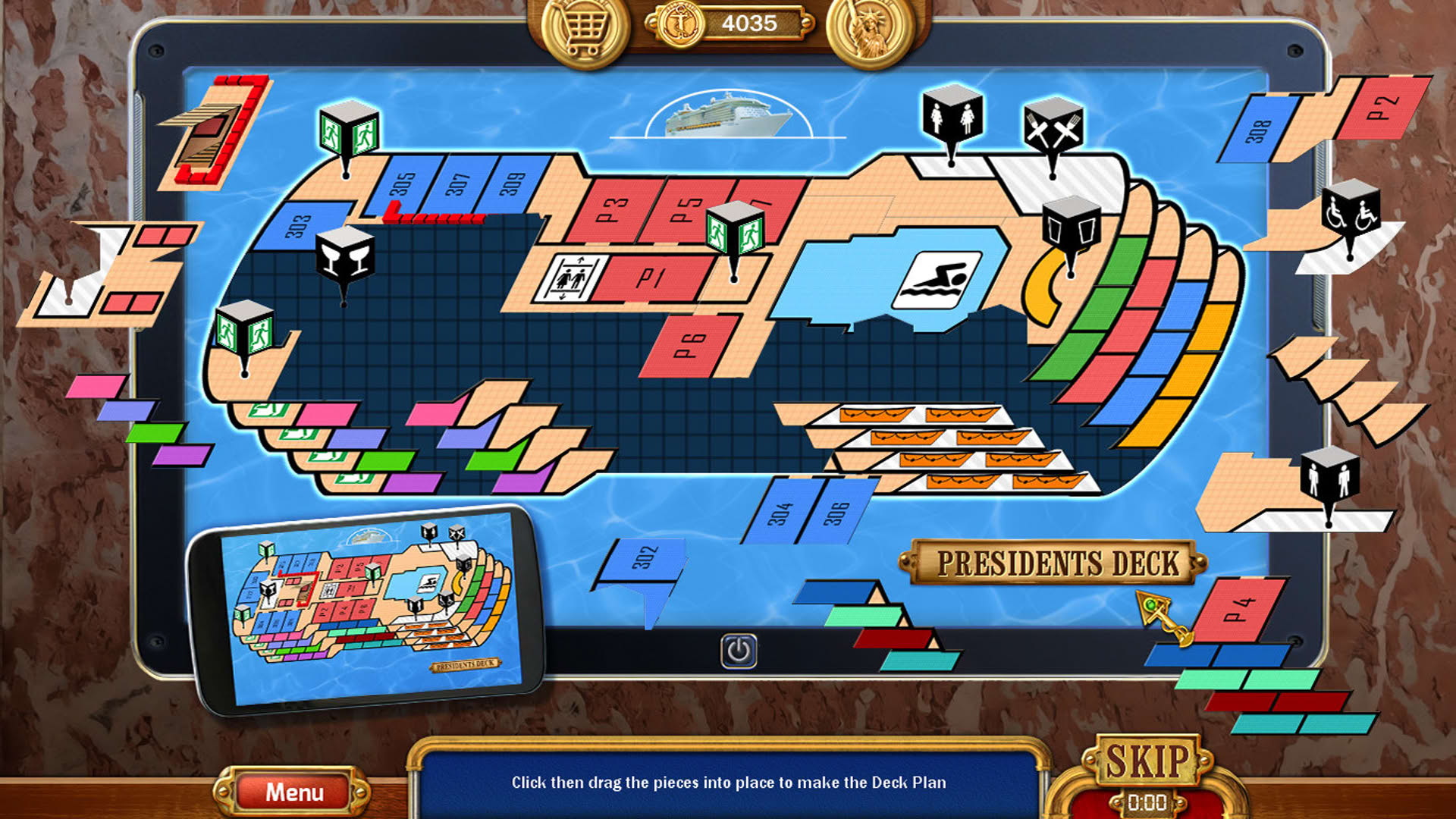 Screenshot for Vacation Adventures: Cruise Director 3