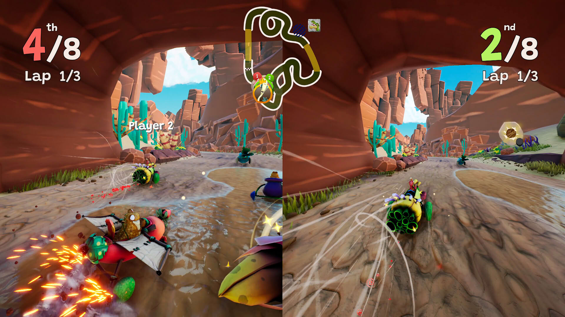 Screenshot for Gigantosaurus Dino Kart