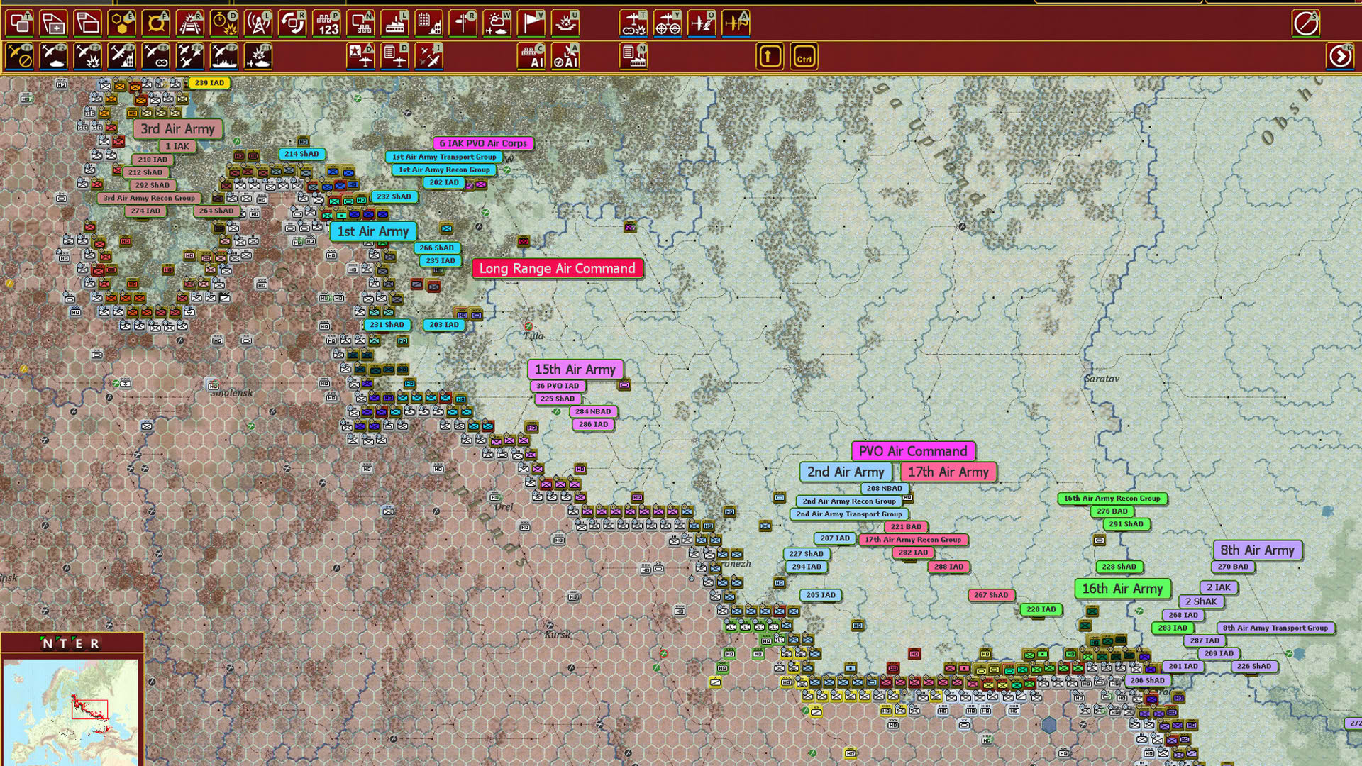 Screenshot for Gary Grigsby's War in the East 2
