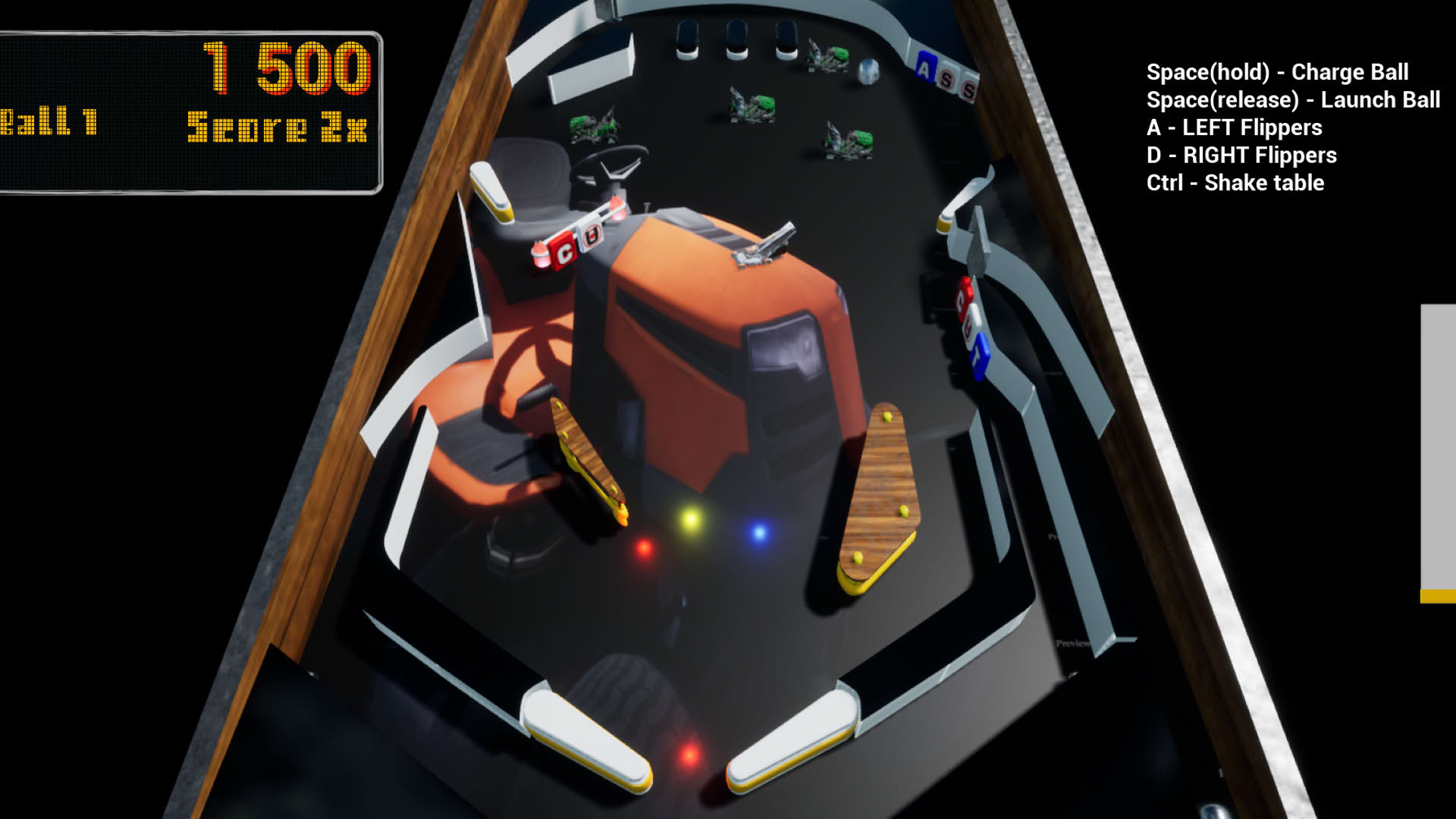 Screenshot for Lawnmower Game: Pinball
