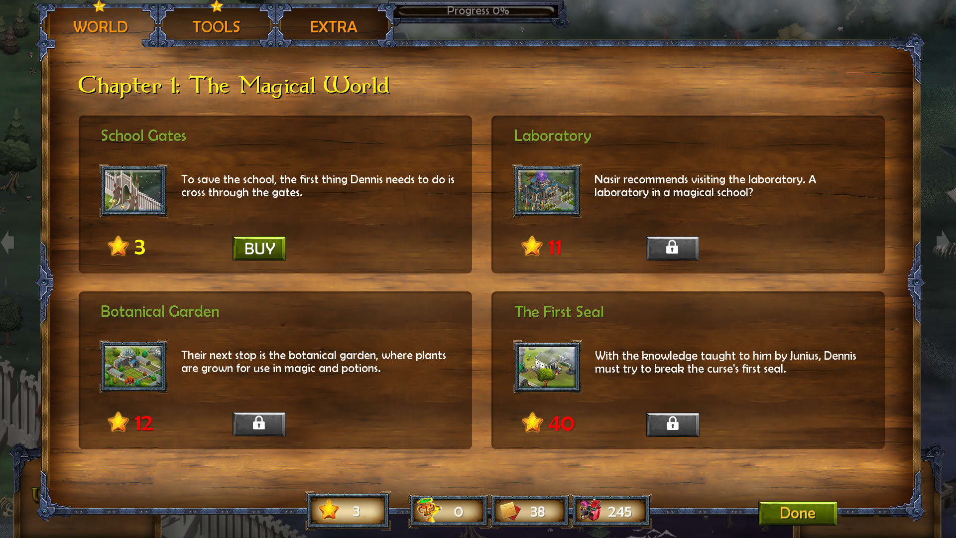 Screenshot for Academy of Magic: The Great Dark Wizard's Curse